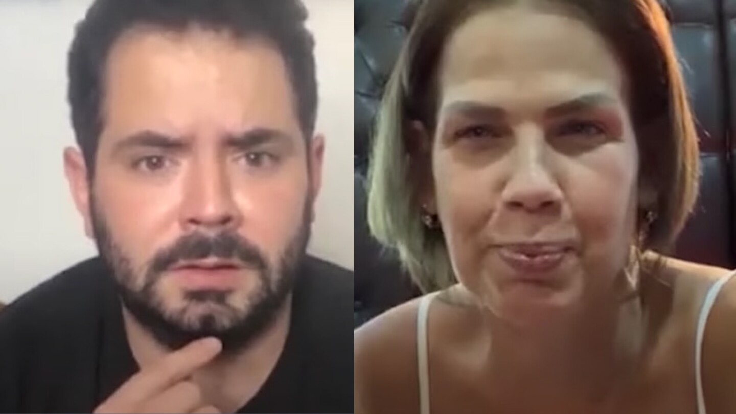 Niruka Marcos le enseña a José Eduardo sus tatuajes donde no le da el sol