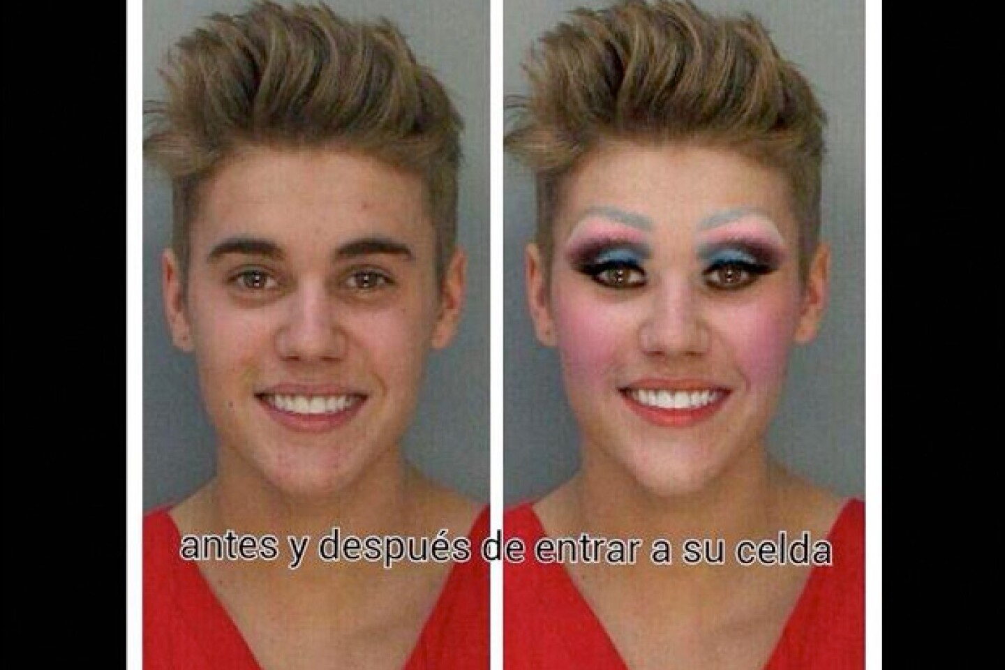 Justin recibe burlas de los usuarios de internet.