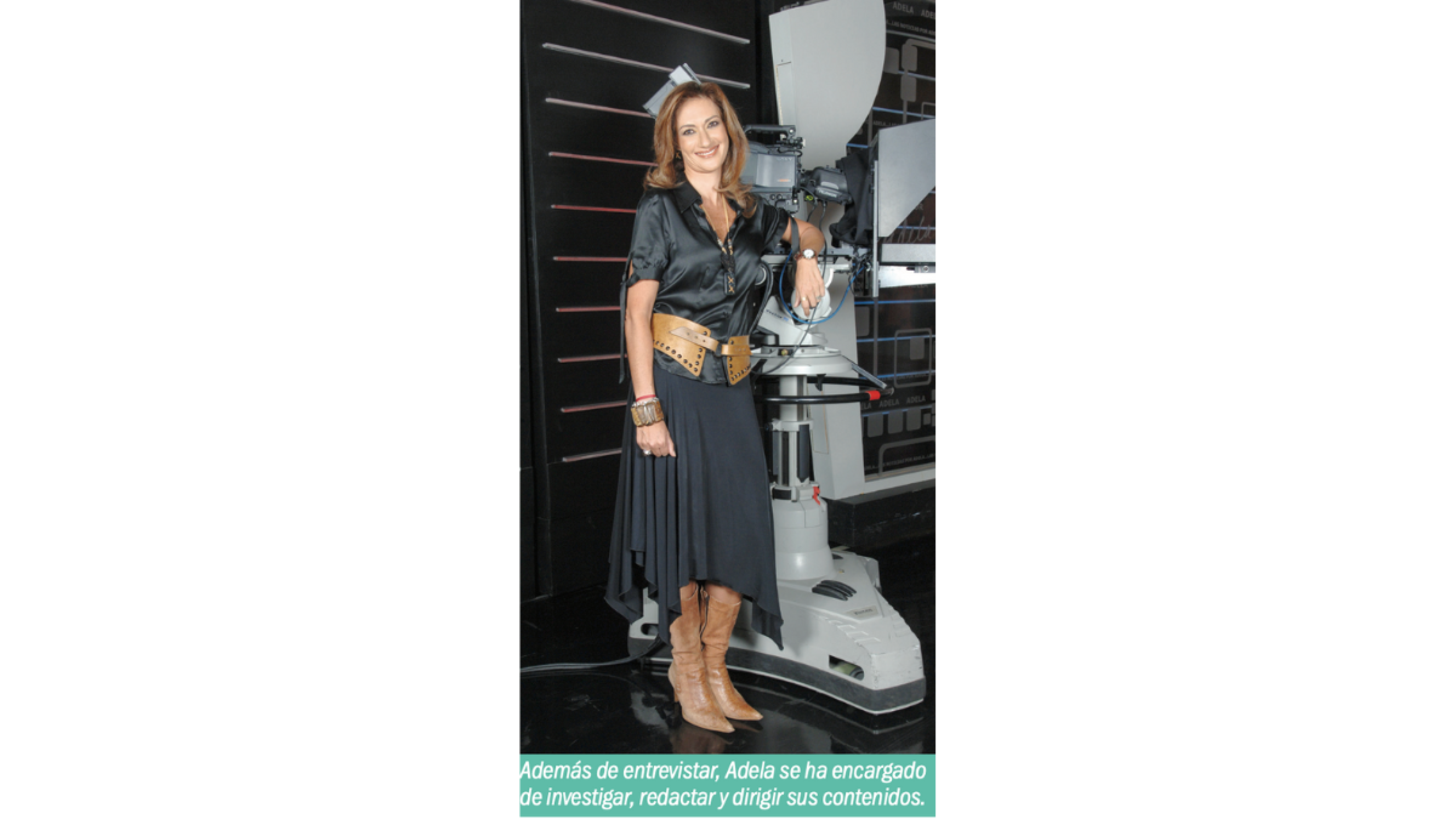 Adela Micha cumple 40 años de trayectoria como periodista