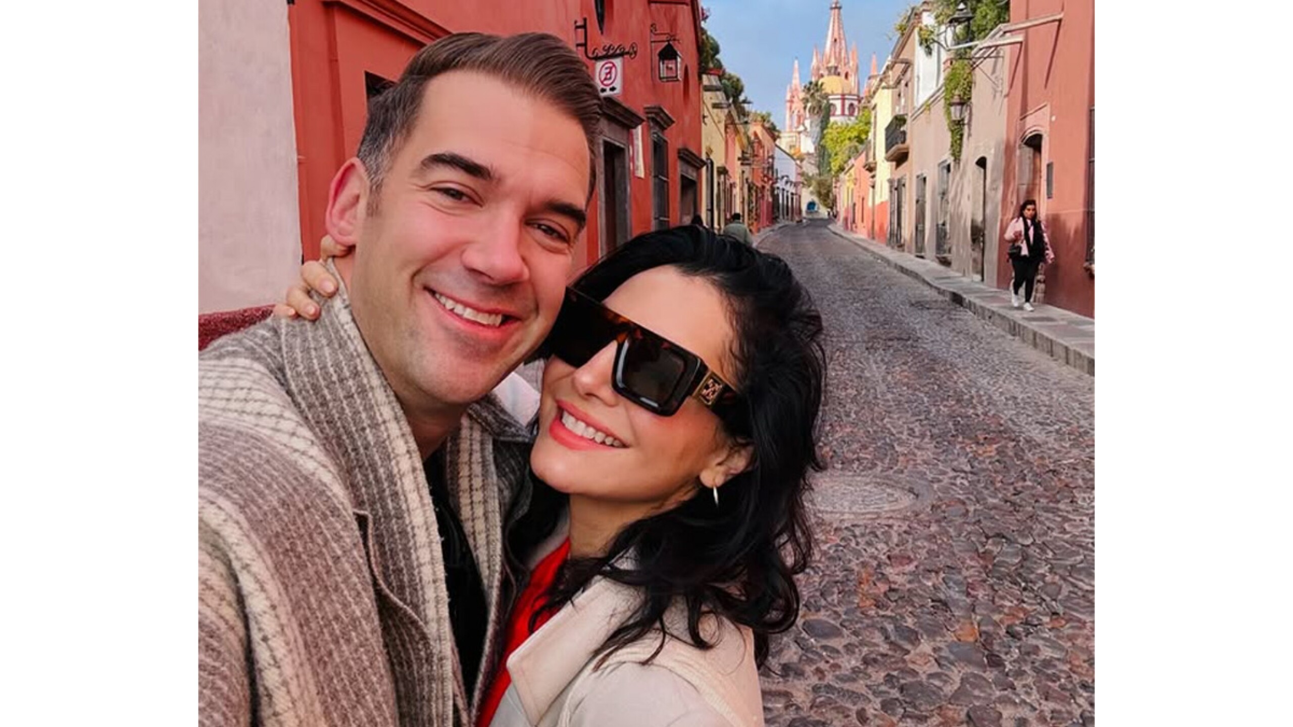 Martha Higareda y Lewis Howes