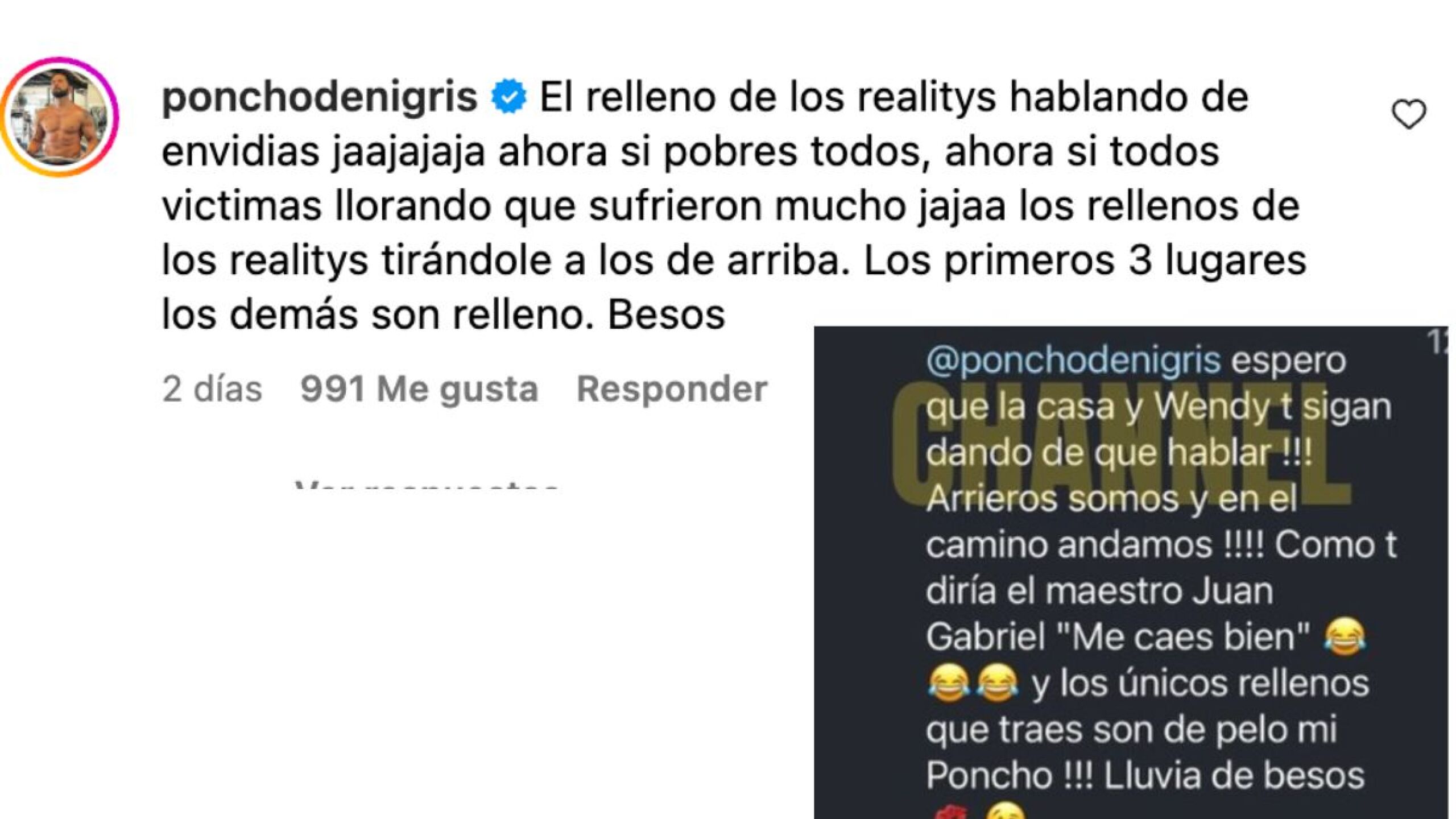 Poncho de Nigris y Luis Potro Caballero