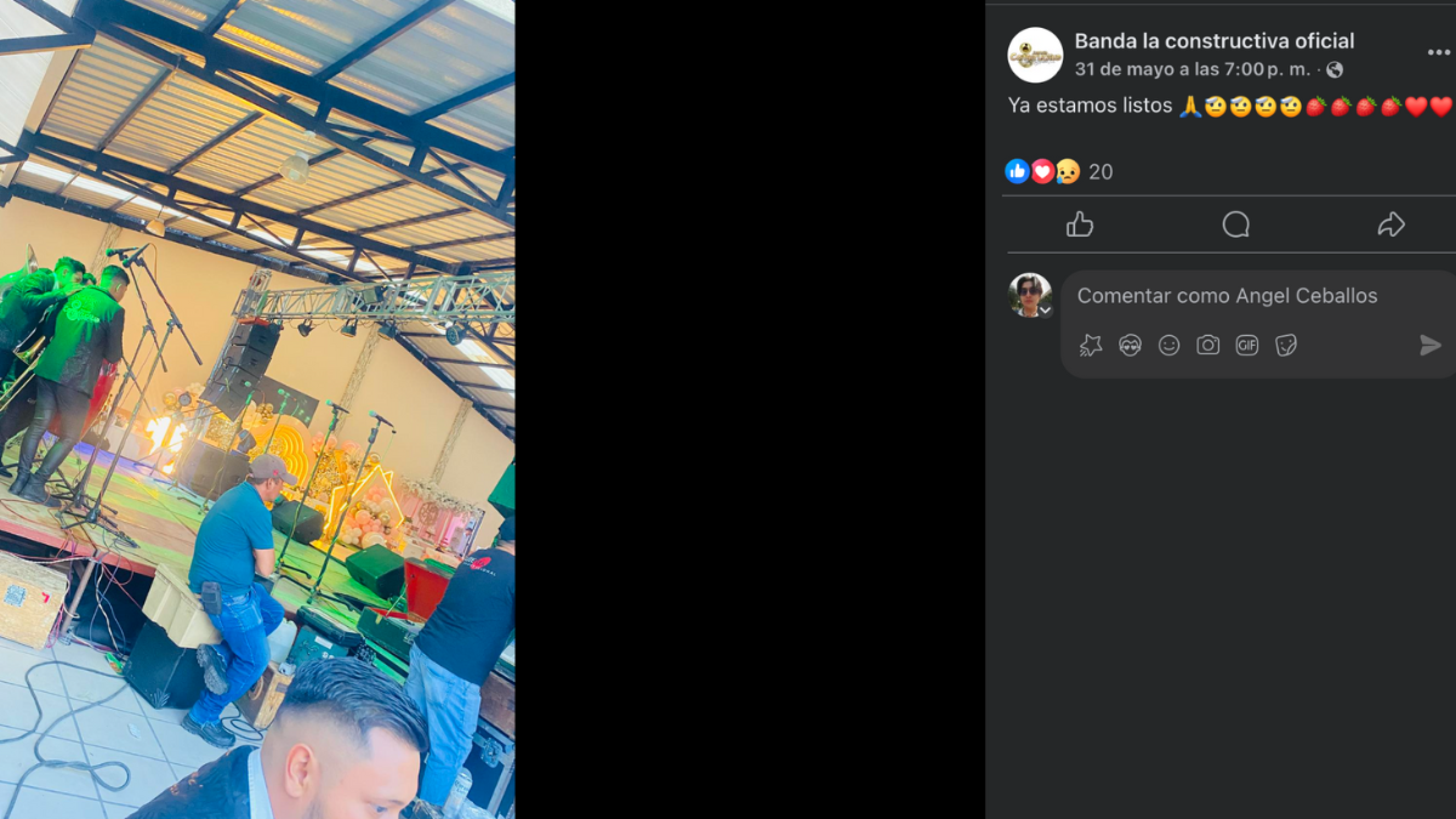 Última publicación de 'Banda la constructiva' antes de la muerte de su vocalista Isaac Luna.png