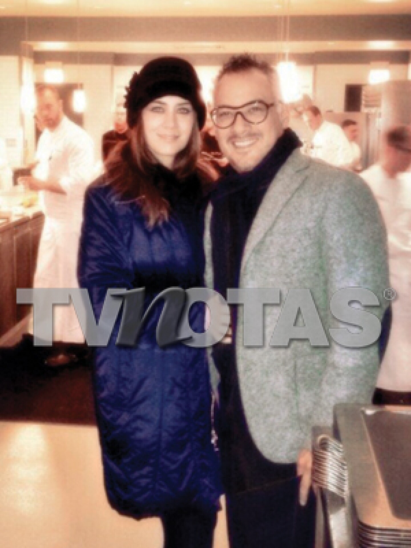 La pareja se casó hace 5 años.