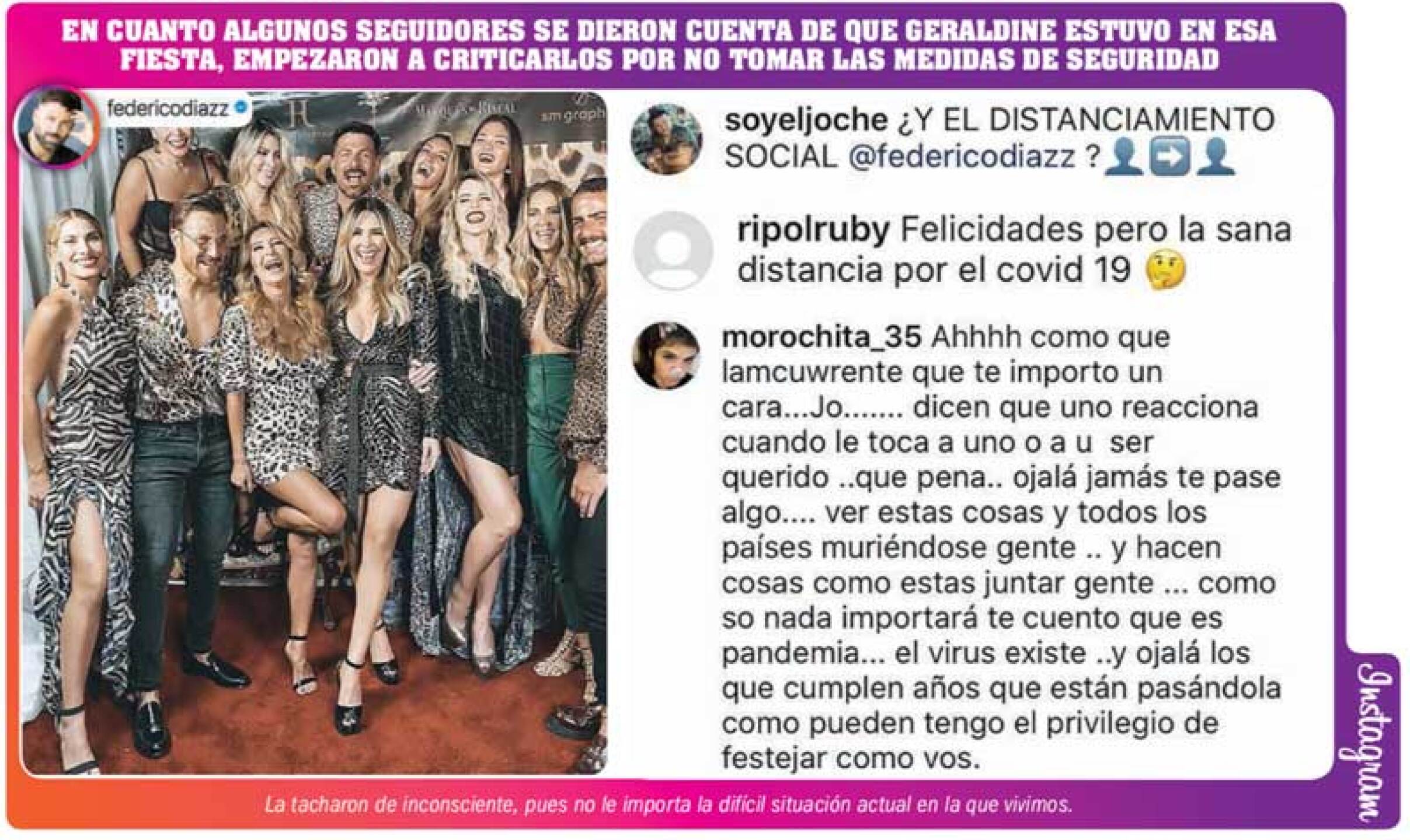 gabriel soto geraldine bazán hijas fiesta Miami