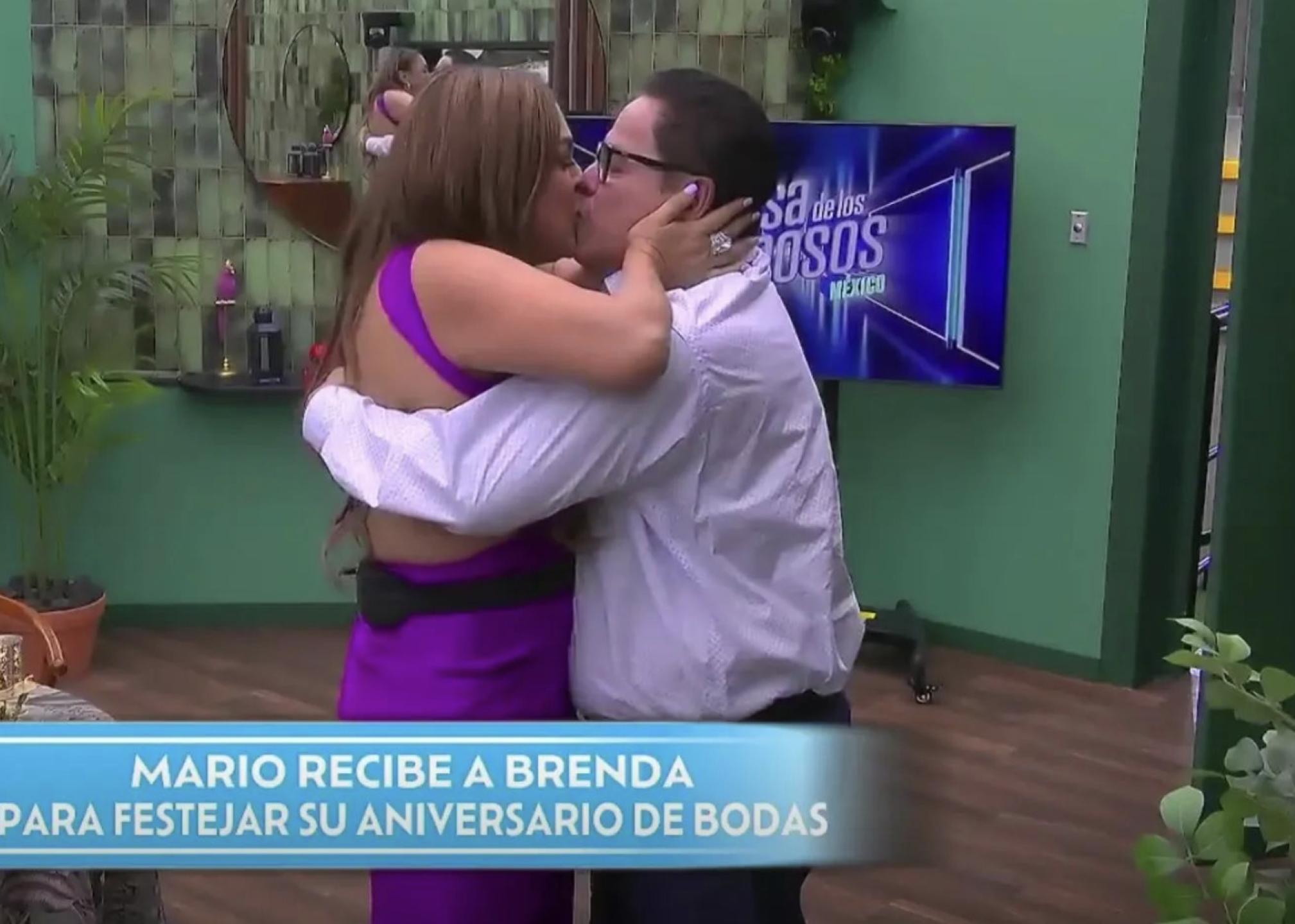 Brenda Bezares y Mario Bezares en La casa de los famosos México