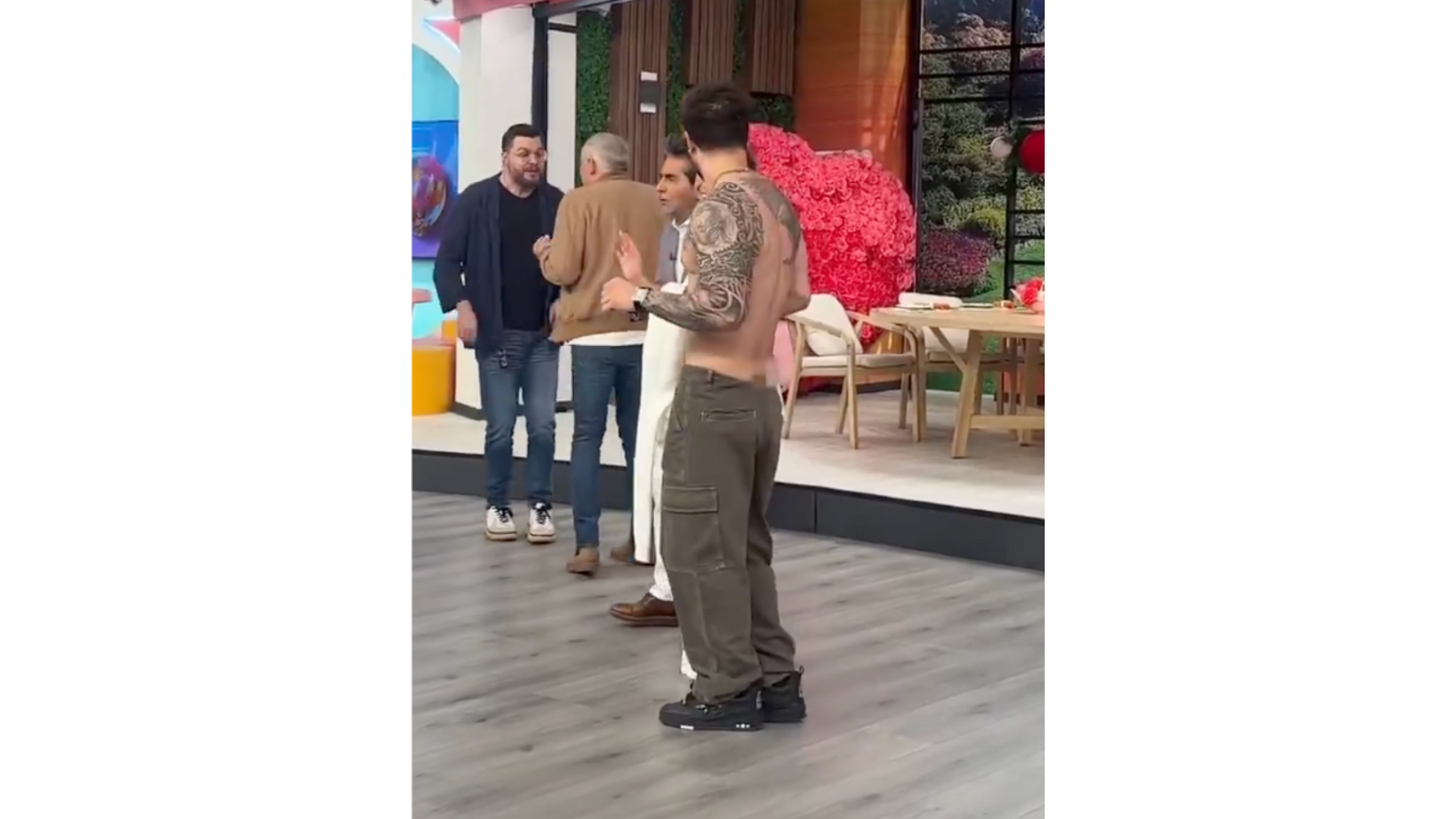 Nicola Porcella sufre accidente en 'Hoy'