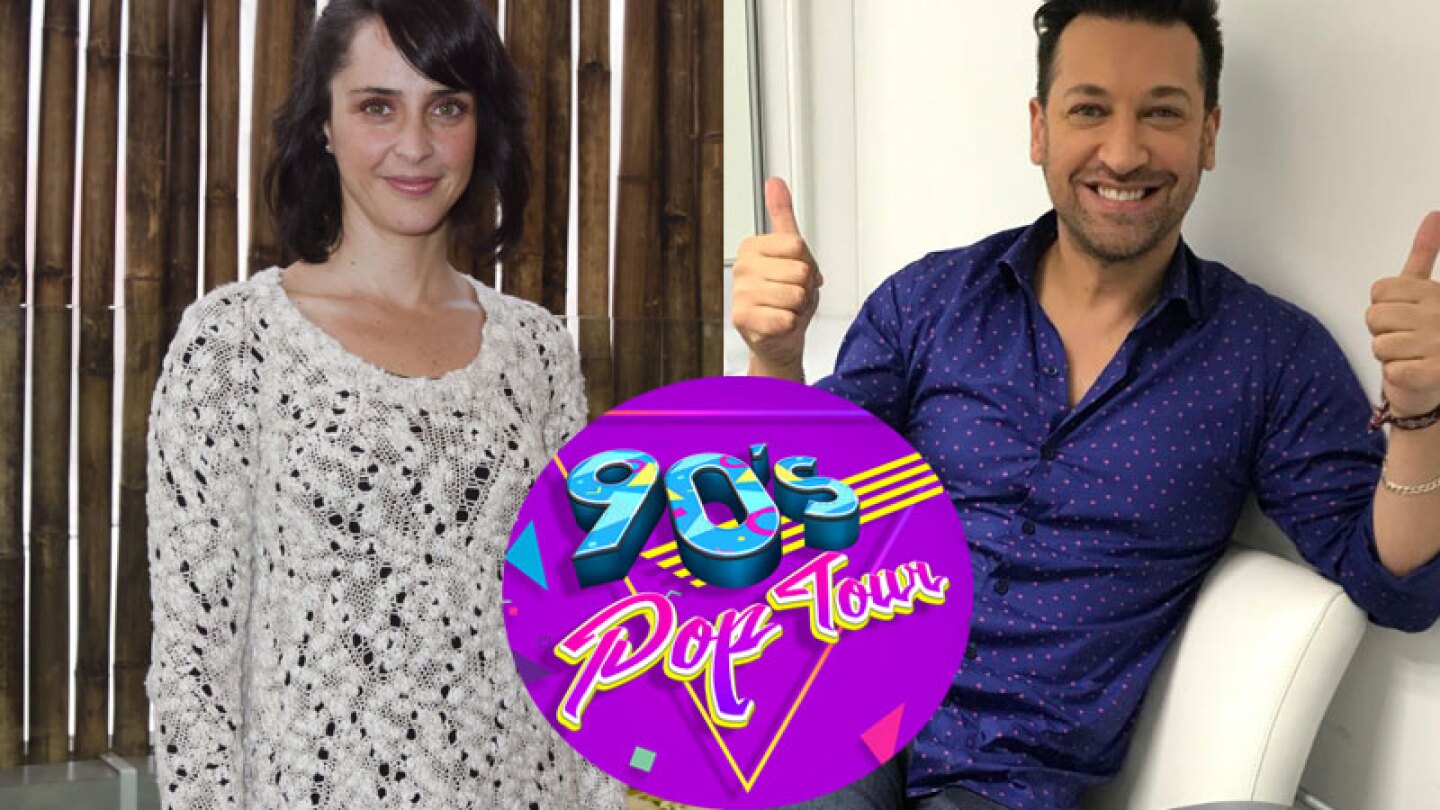 Irán Castillo y Pablo Ruiz se unen al 90´s Pop Tour