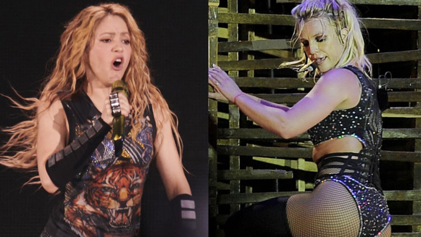 Britney Spears le copia a Shakira una coreografía completa