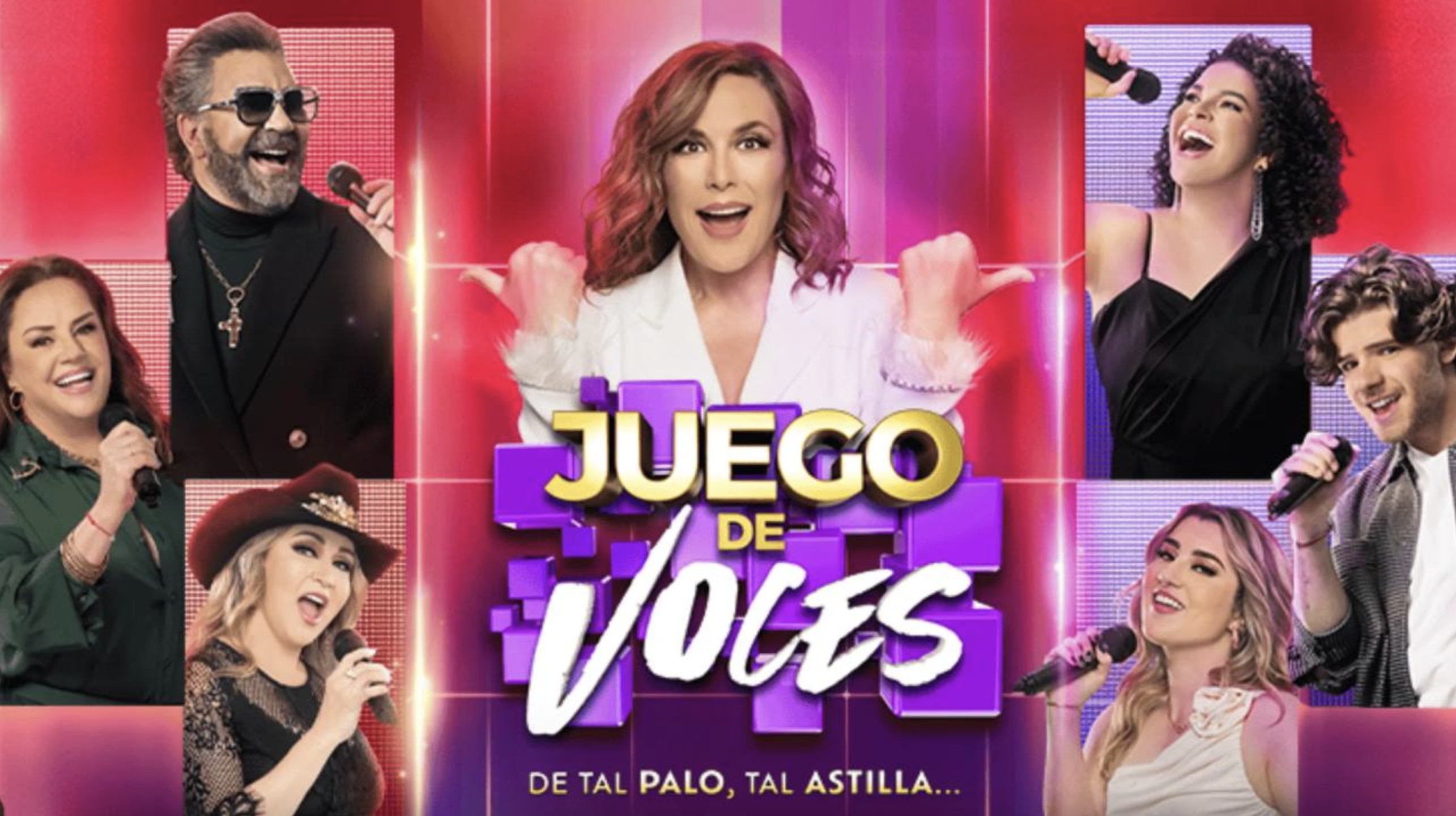 Programa Juego de voces famosos y sus hijos