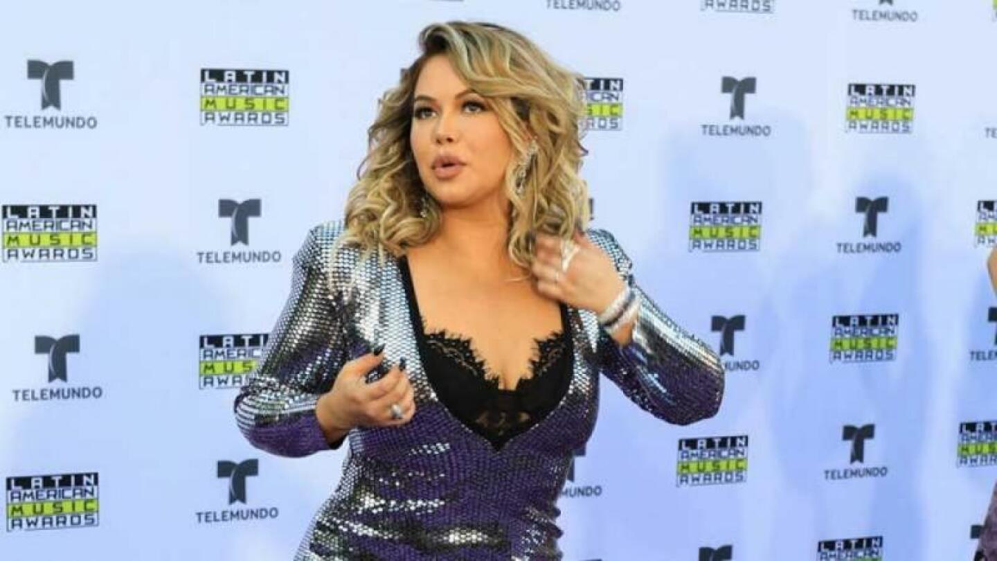 Chiquis se disfrazó para Halloween.