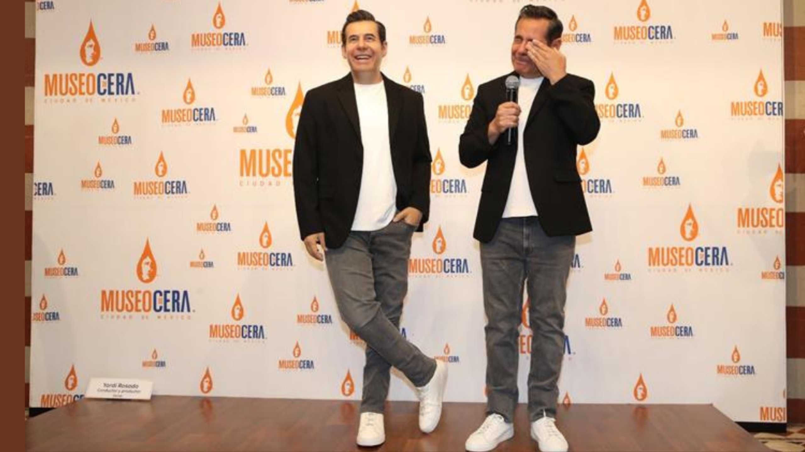 Yordi Rosado se emocionó por contar con su figura de cera en el museo