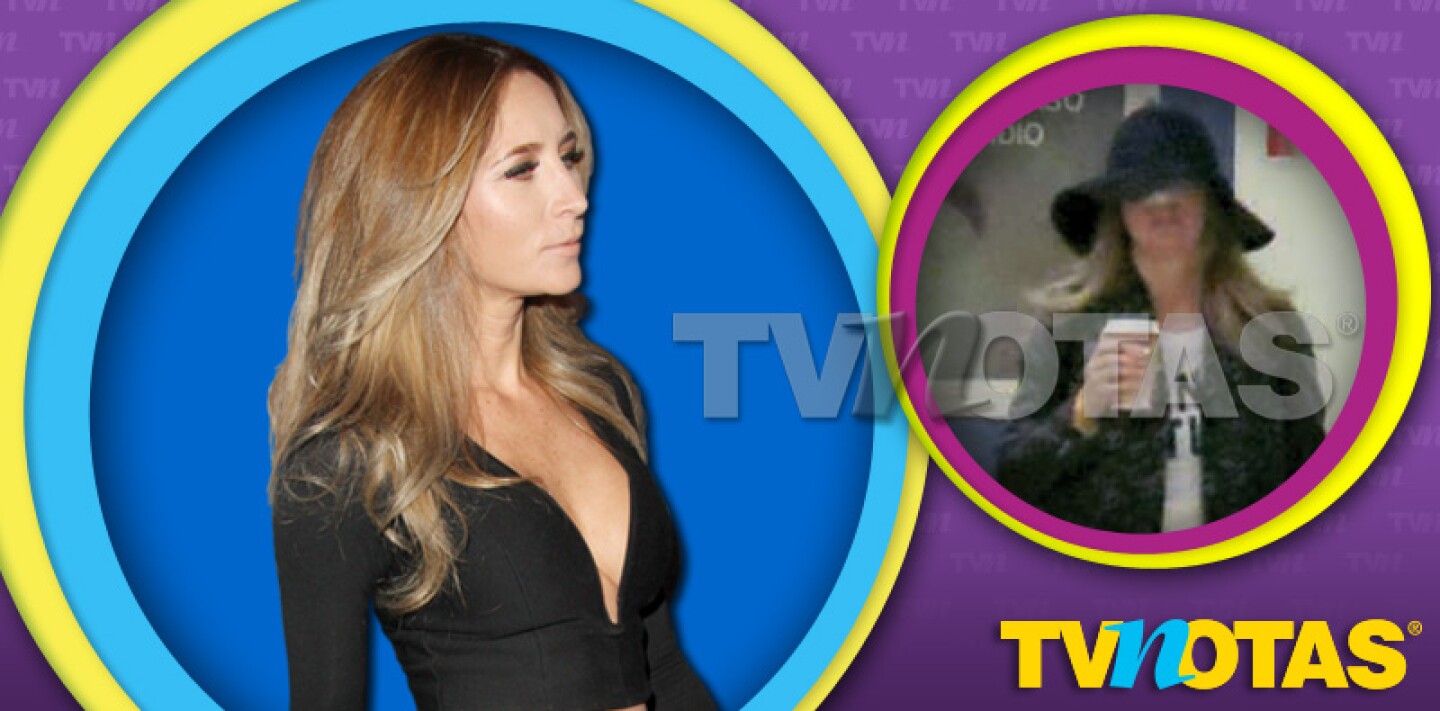 Geraldine Bazán anda estrenando nariz.