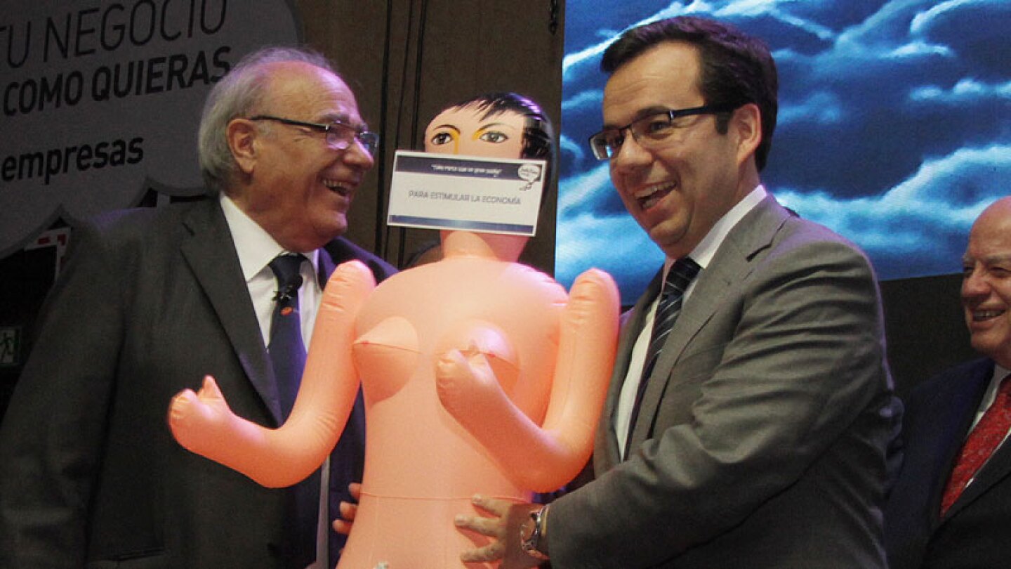 Muñeca inflable n.