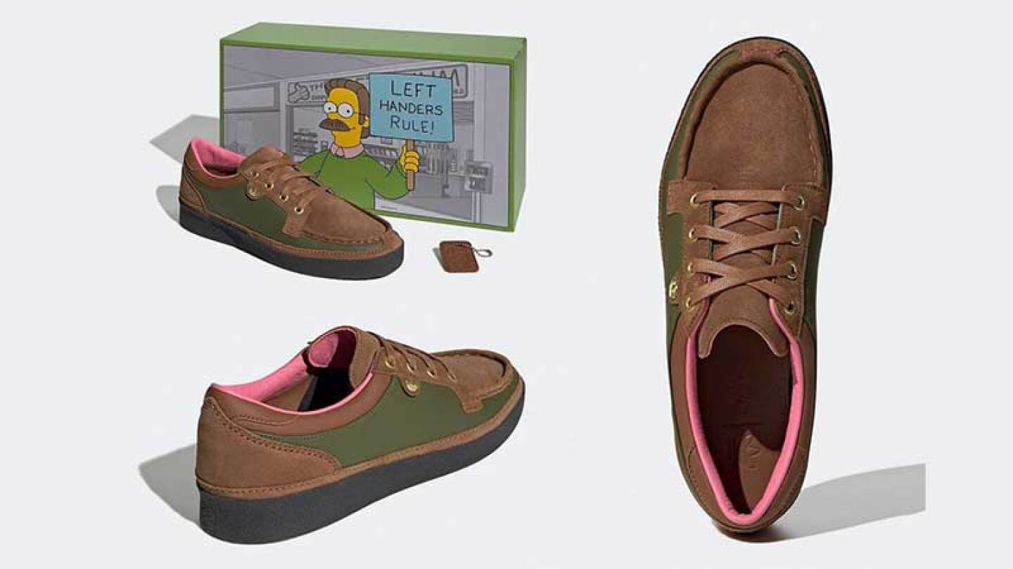 Los tenis de Ned Flanders ya están a la venta 