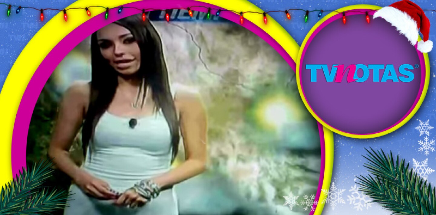 Emily Quiñones podría desbancar a Yanet García de ser la chica del clima más sexy de México.