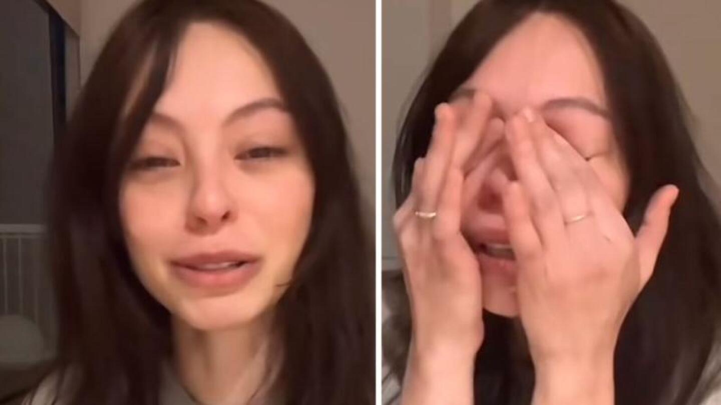 Dhasia Wezka rompe en llanto tras anunciar su ruptura con Diego Ortiz, fotógrafo mexicano