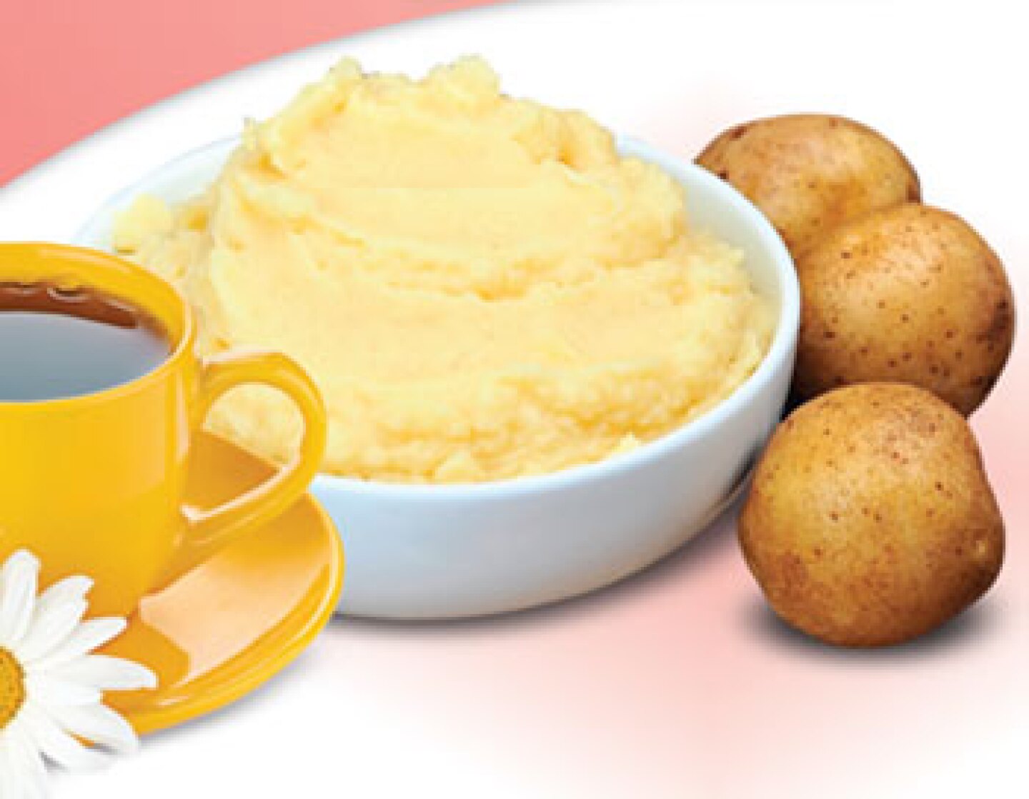 Mascarilla de papa y manzanilla.