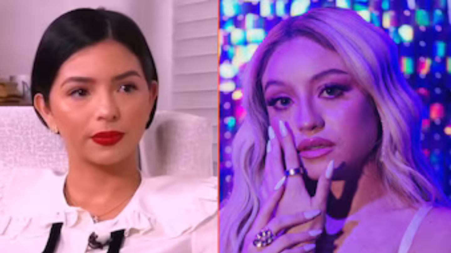Karol Sevilla y Ángela Aguilar