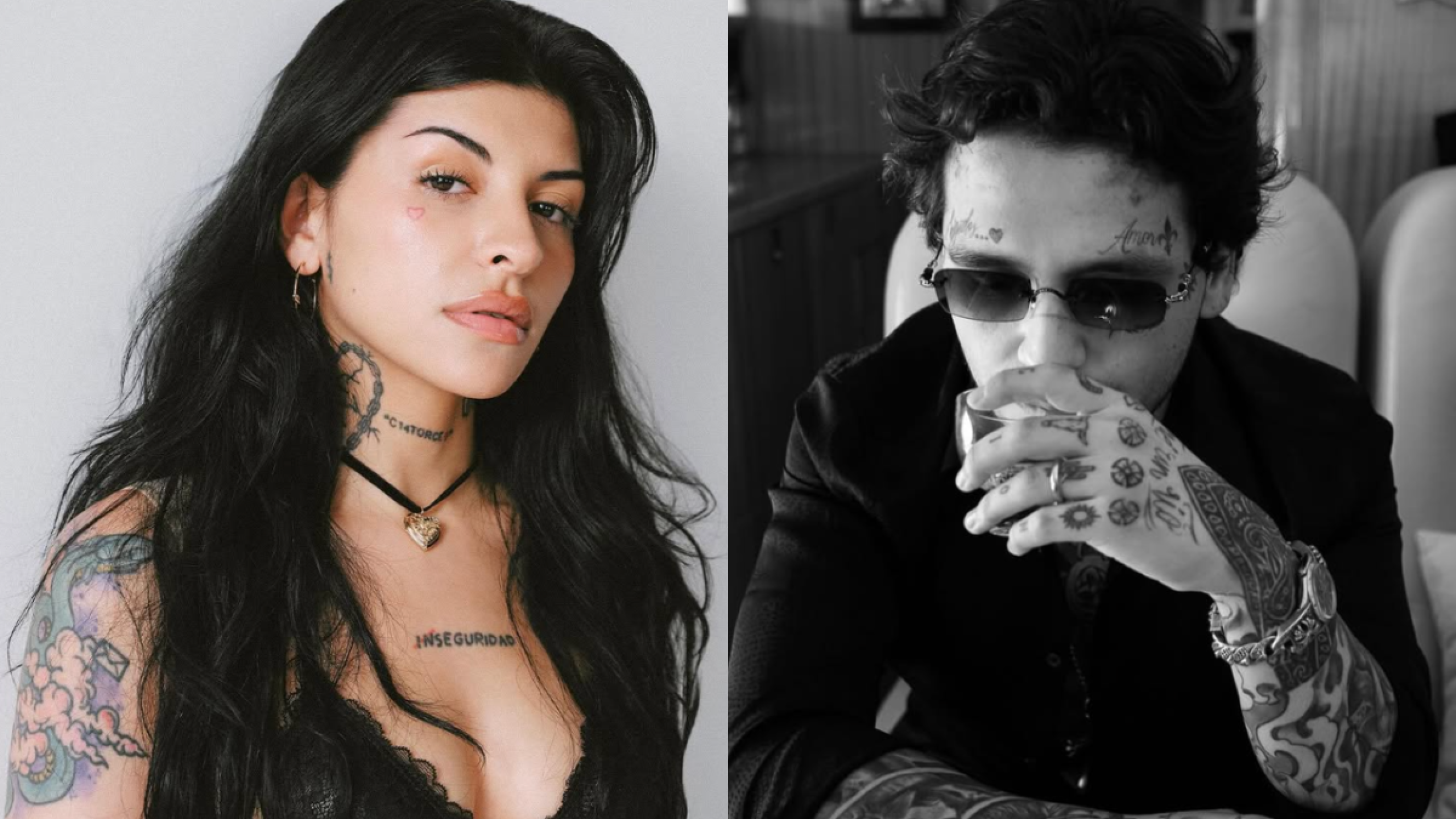 Cazzu y Christian Nodal
