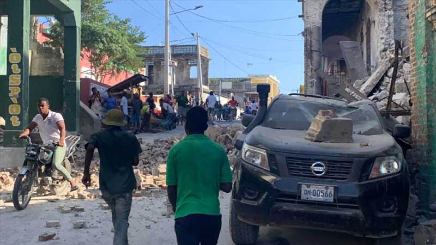 Sismo de 7.2 grados sacude Haití, esto es lo que se sabe