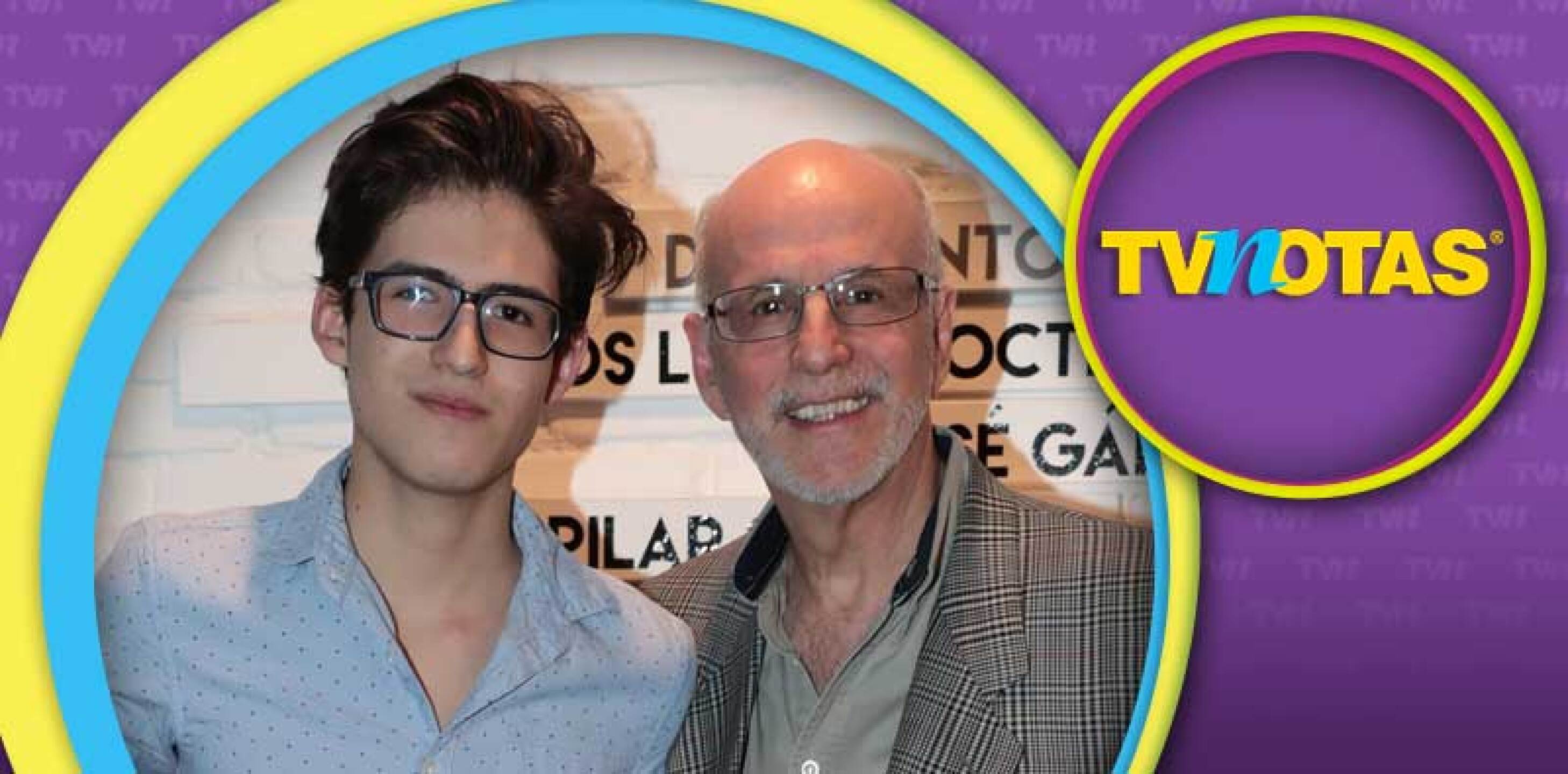 El actor está orgulloso de su hijo, quien está siguiendo sus pasos.