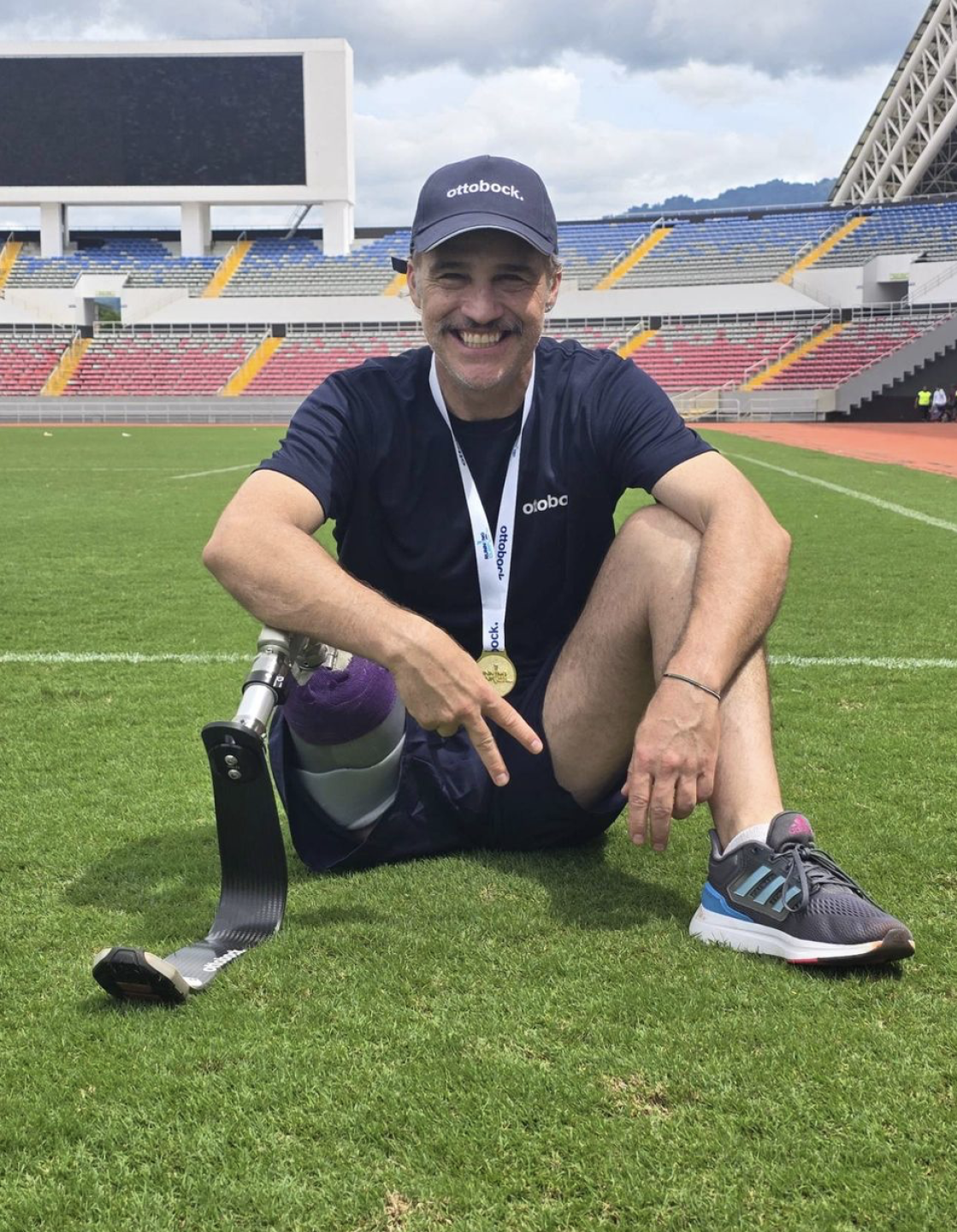 Juan Pablo Medina ama hacer ejercicio