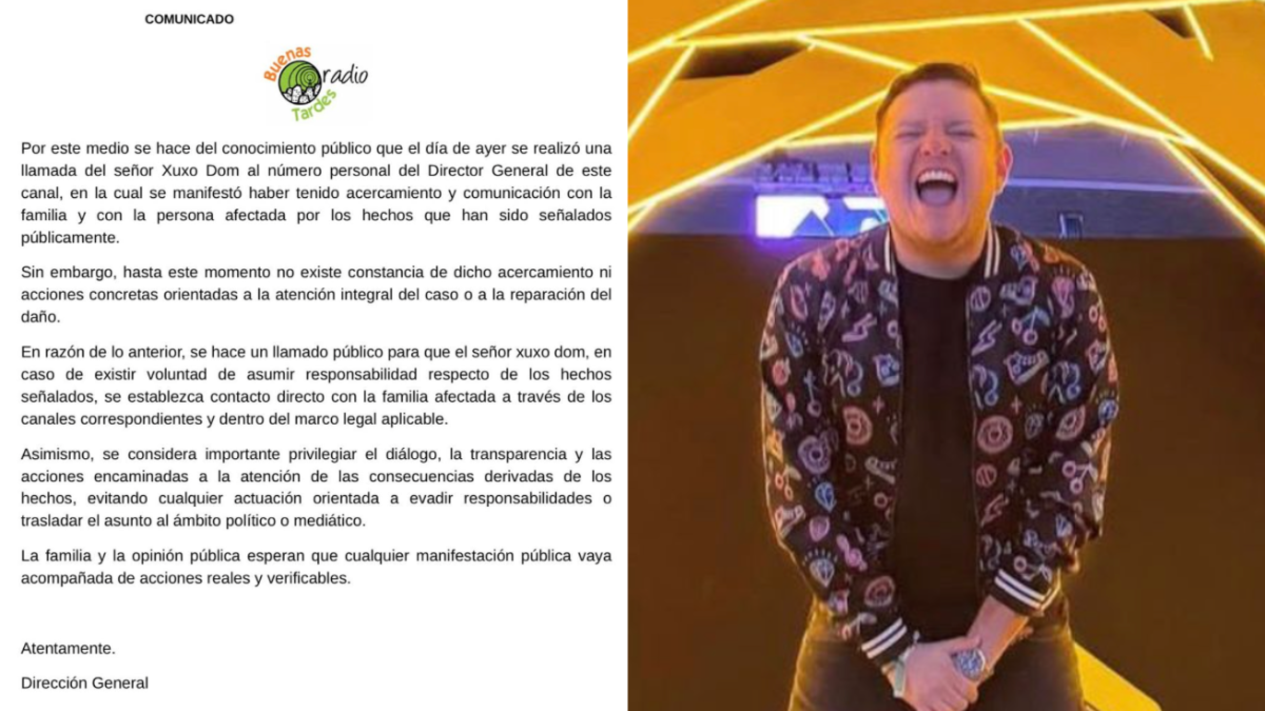¿Tachan de mentiroso a Xuxo Dom?