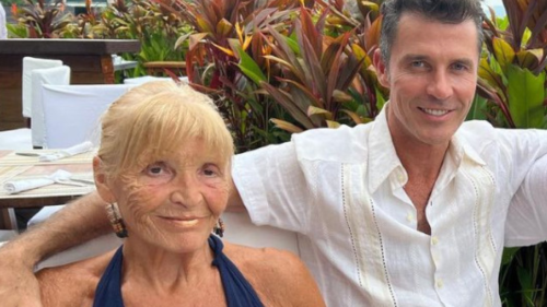 Leonardo García y su mamá, Sandra Vale