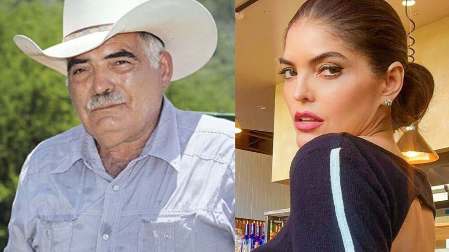 Ana Bárbara y su papá