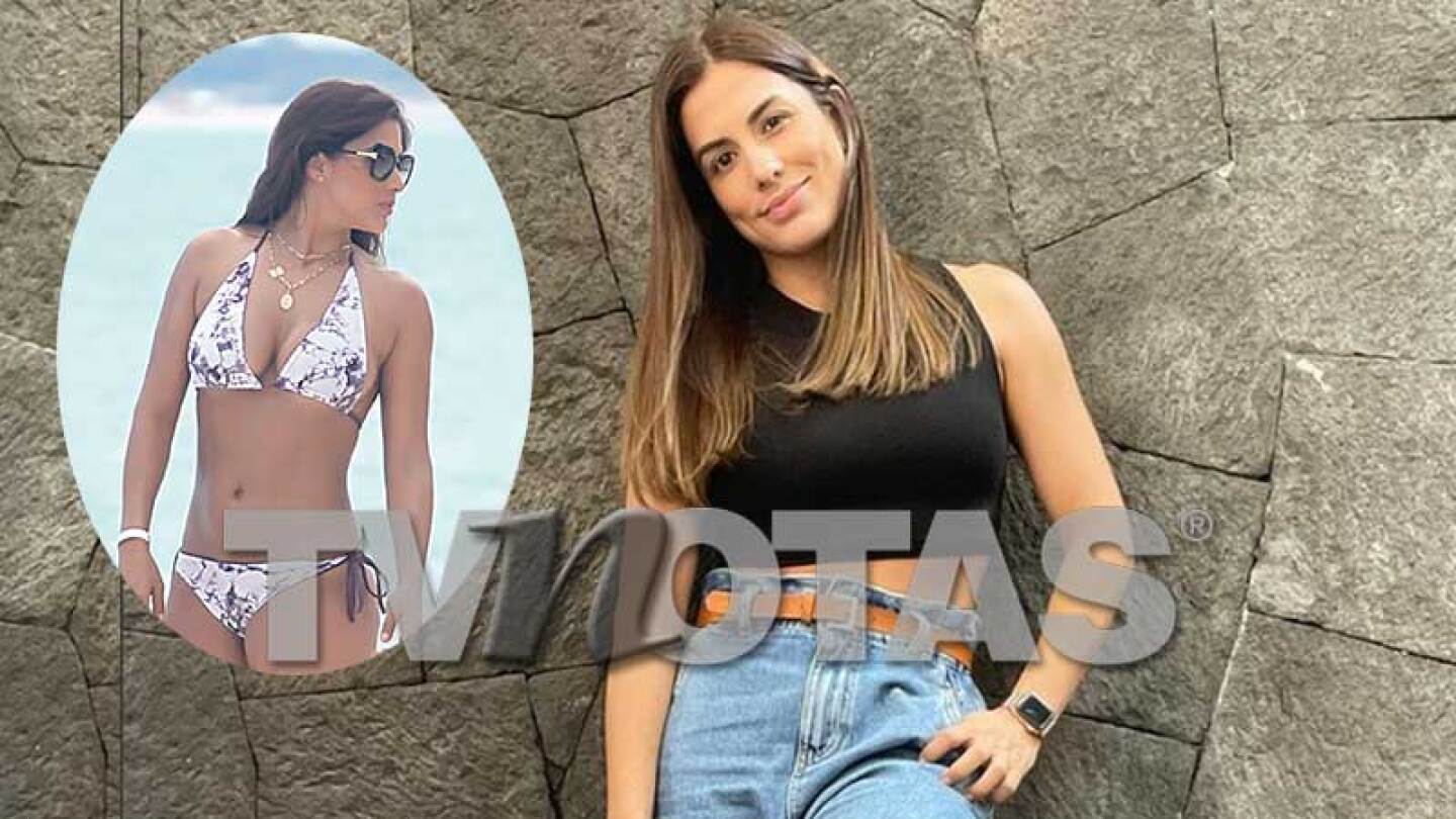 Tania Lizardo se dejó ver al natural