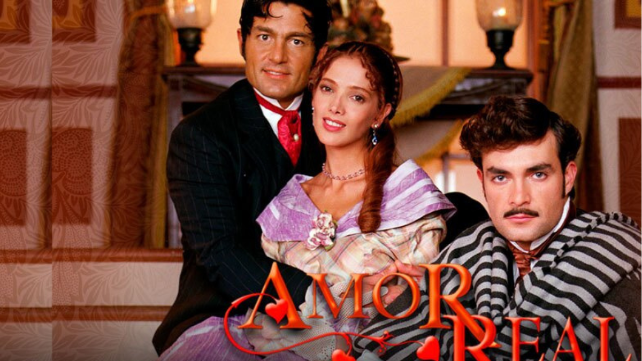 Poster Amor real telenovela