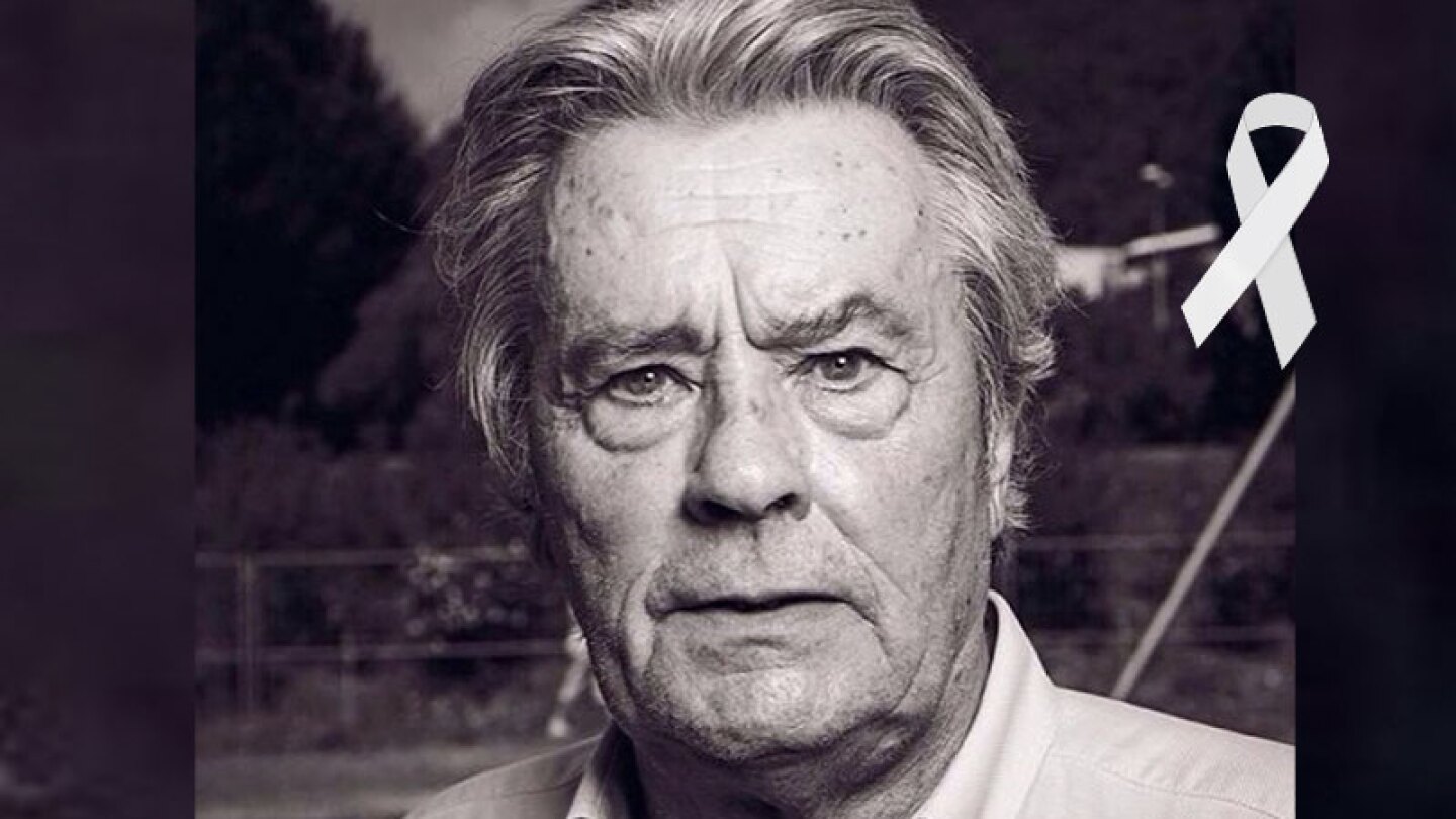 Alain Delon fallece a los 88 años de edad