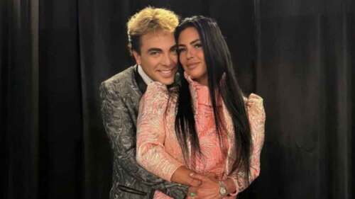 Cristian Castro y Mariela Sánchez