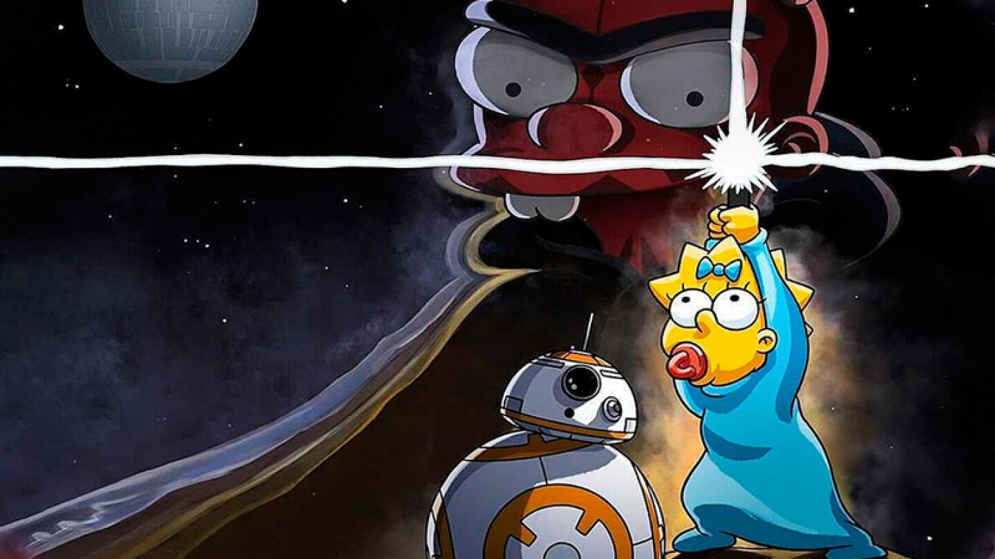'Los Simpsons' celebran el Día de Star Wars con corto animado