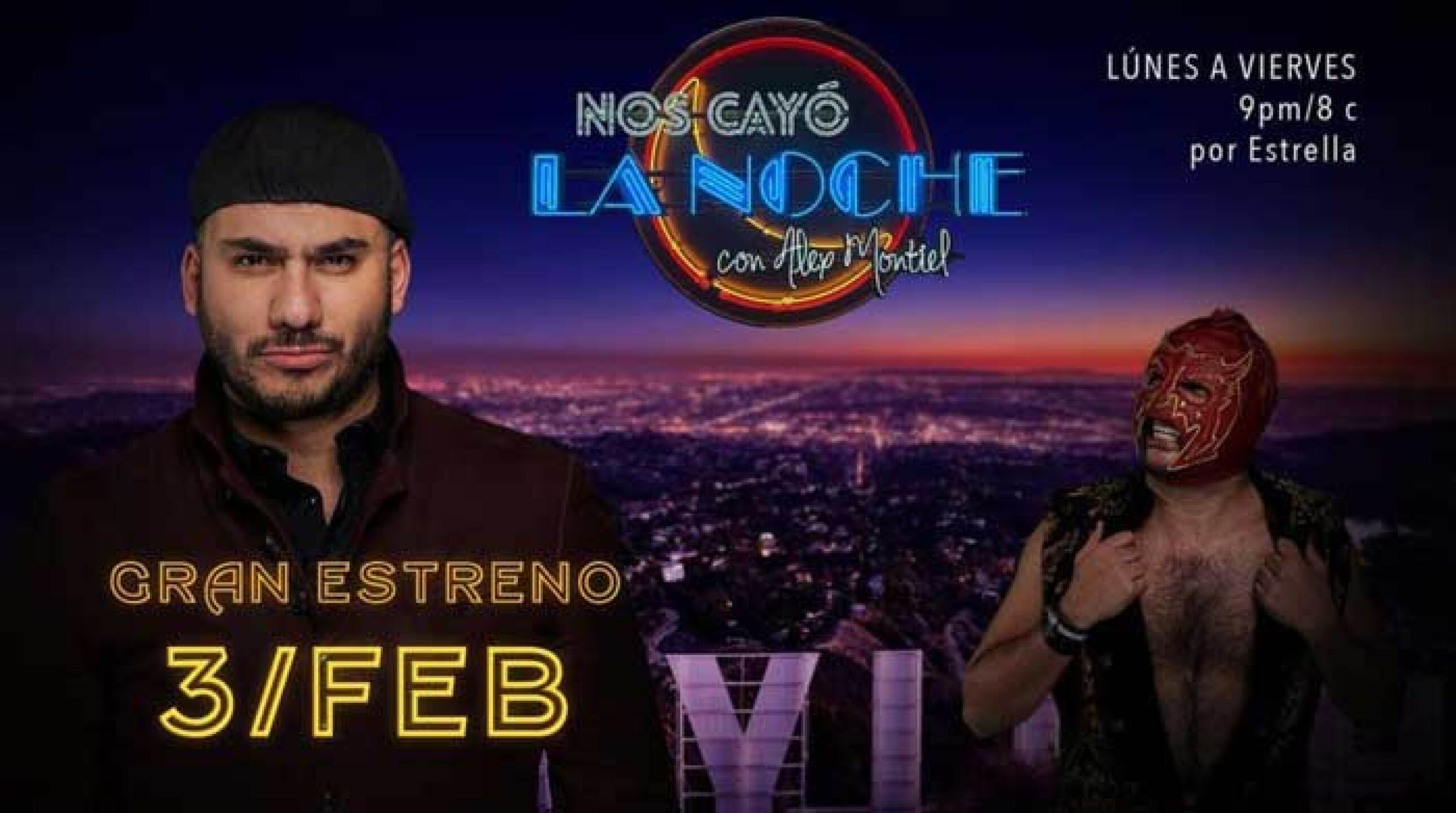 noches con platanito rating estrella tv omar chaparro el escorpión dorado