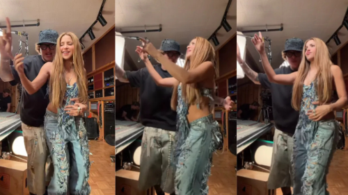 Shakira bailando con Beéle reguetonero colombiano en video viral de Instagram