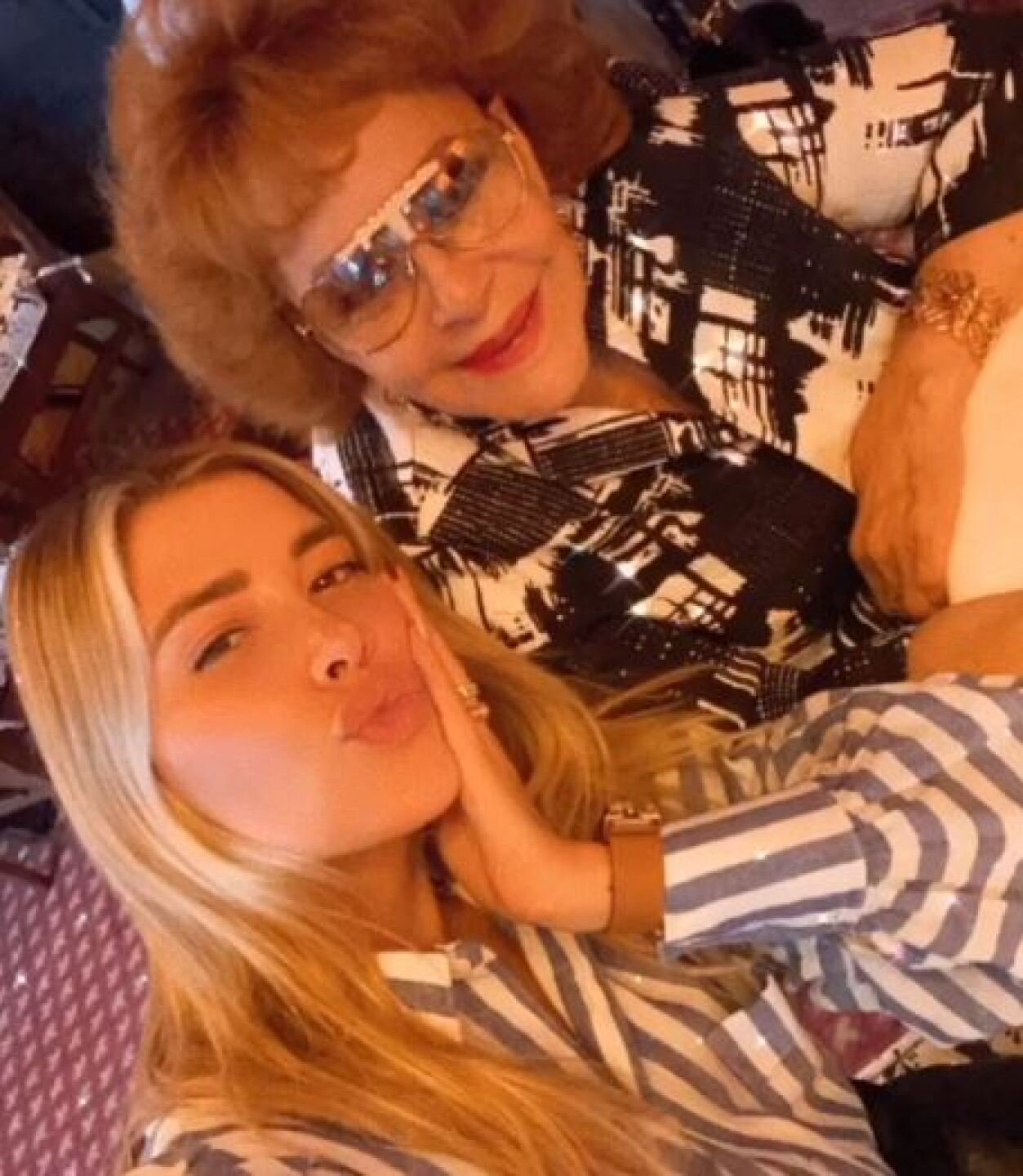 Michelle Salas y Silvia Pinal.