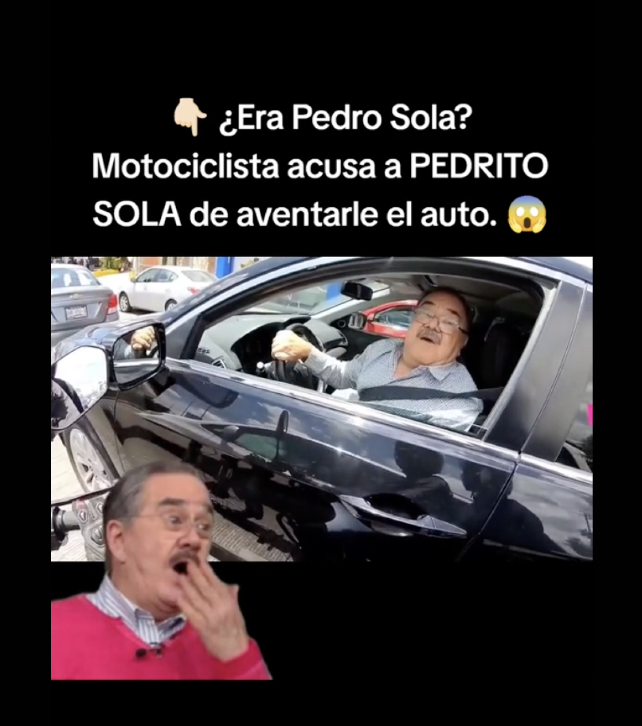 Pedro Sola incidente vial