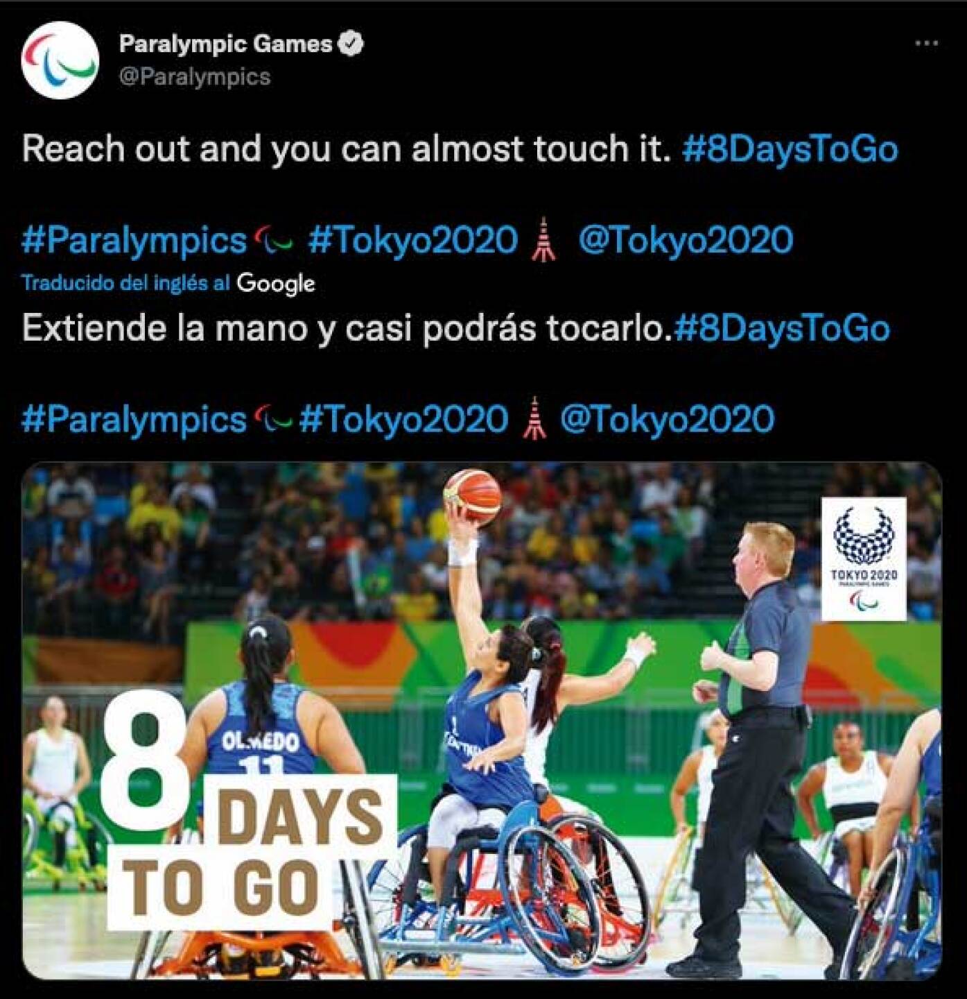 Algunos niños podrían ser público de los Juegos Paralímpicos