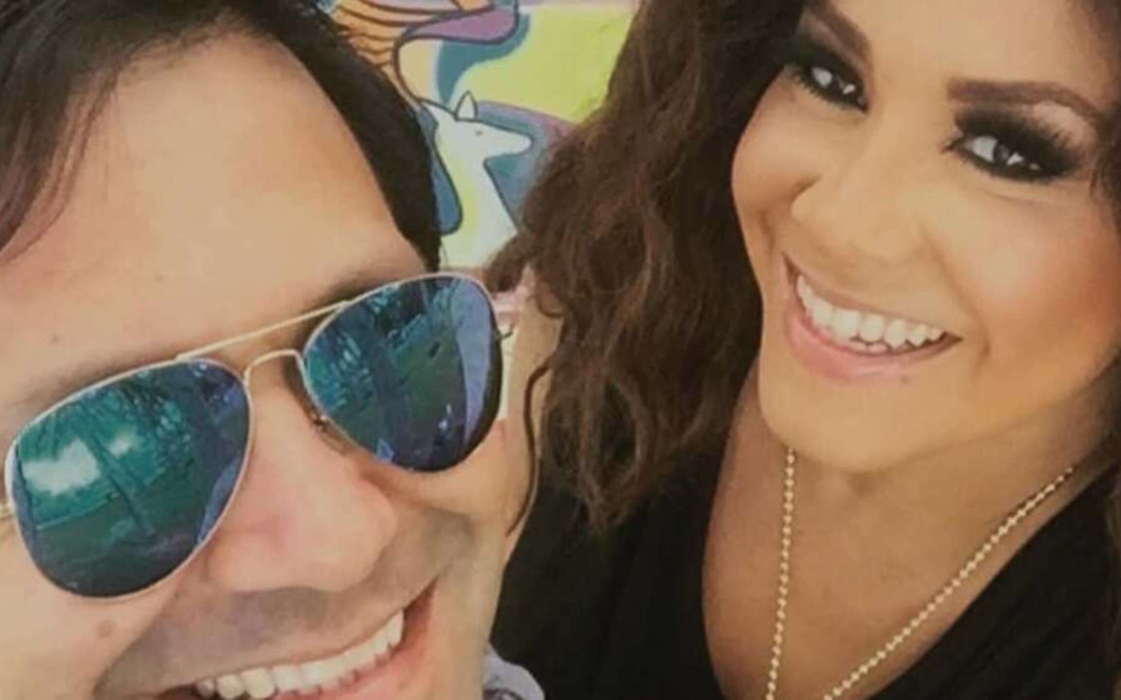 Carolina Sandoval y Nick Hernández