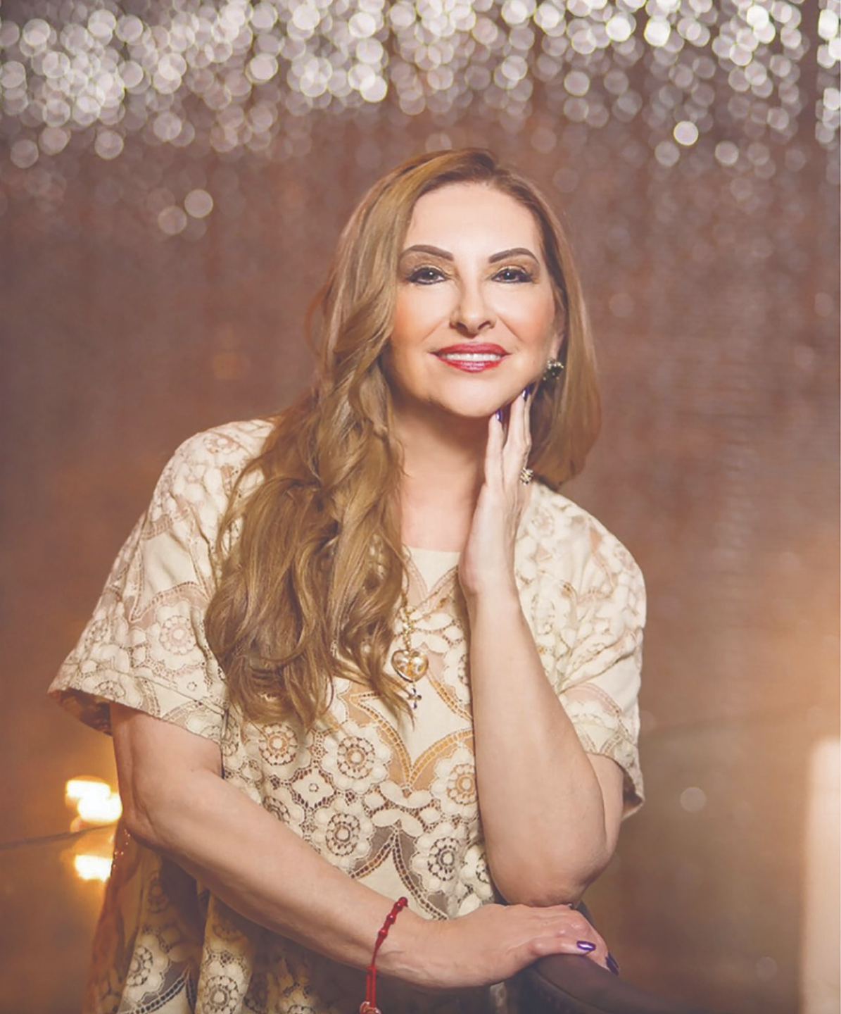 Doña Lety mamá de Poncho de Nigris