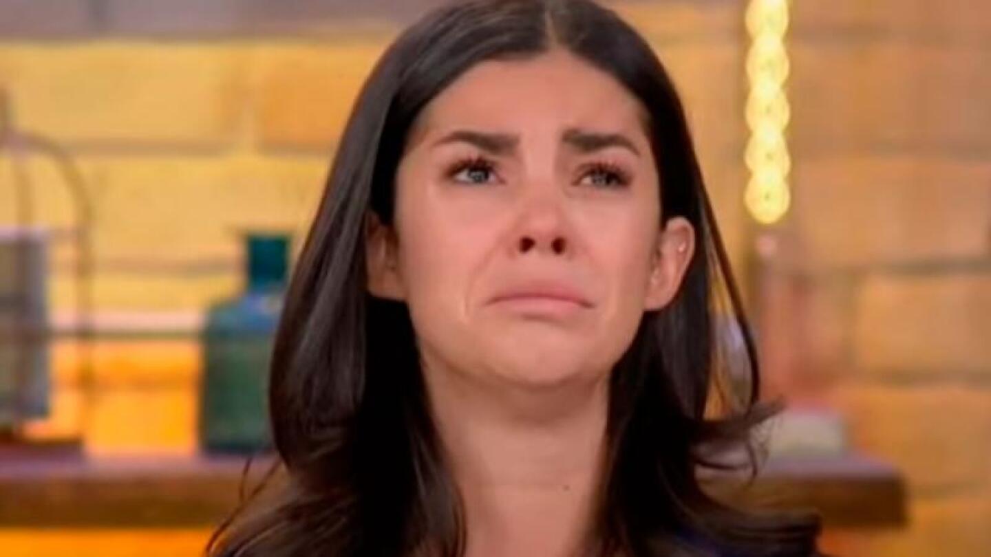 daniela berriel rompe en llanto