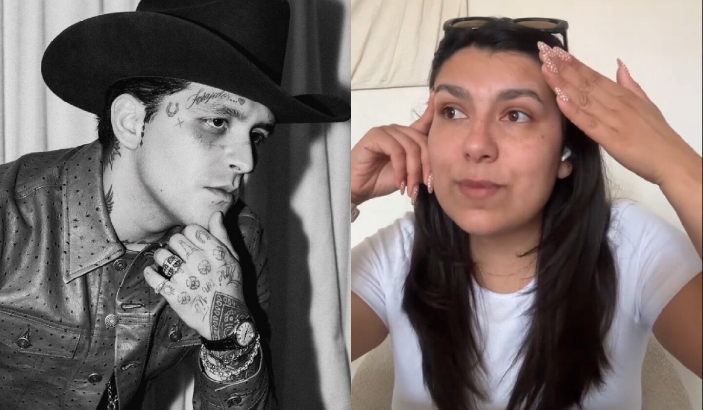 Exhiben presunta infidelidad de Christian Nodal