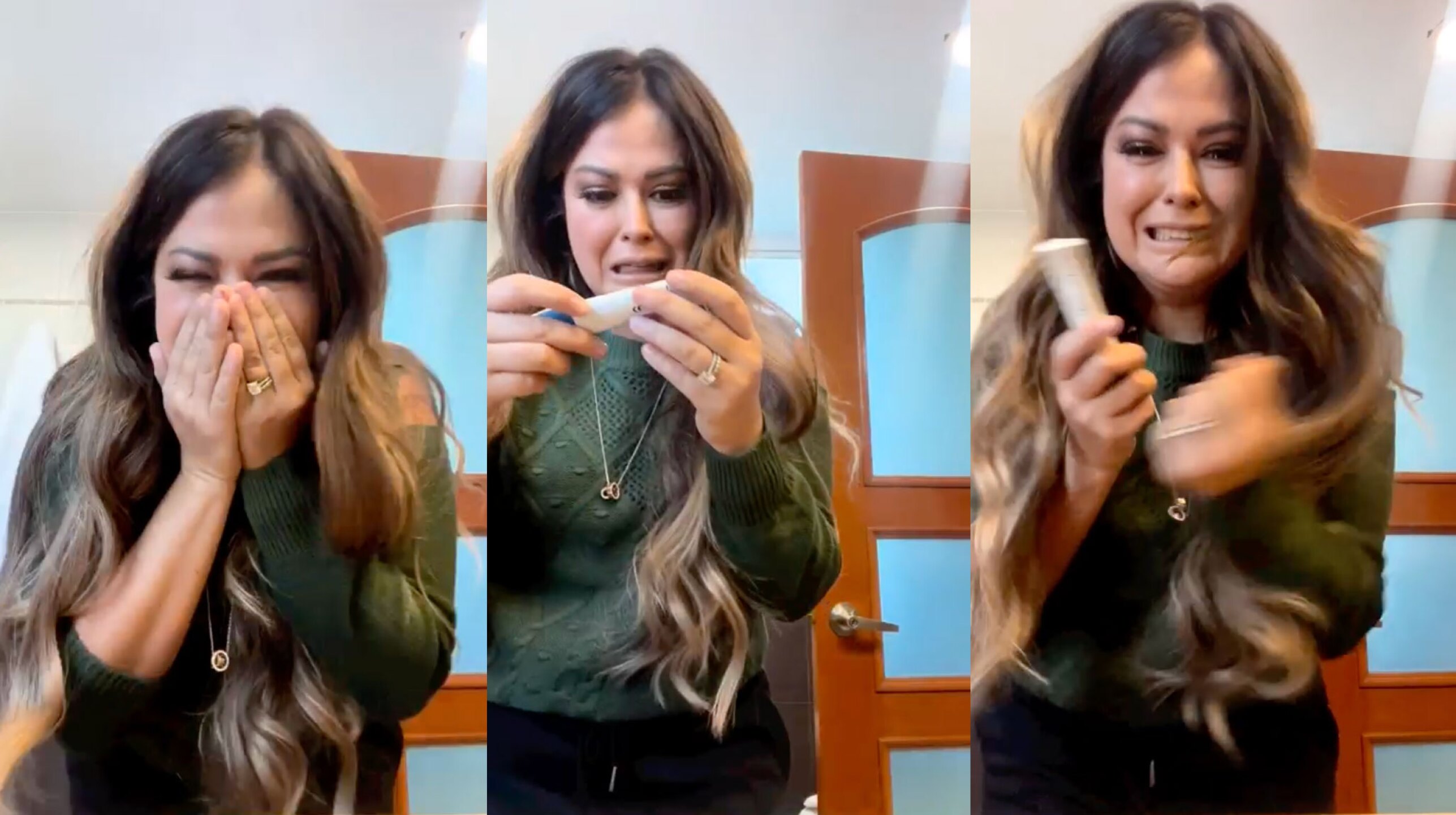 Reacción de Mariana Echeverría al enterarse de su embarazo