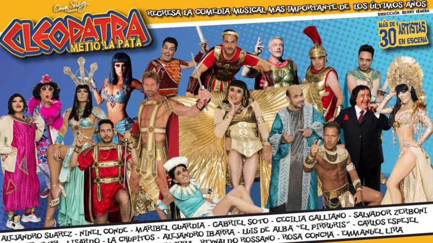 ¡Todo un guerrero! Así veremos en 'Cleopatra metió la pata' al galán Gabriel Soto.