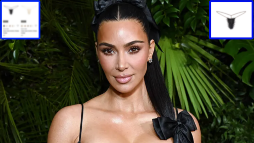 Kim Kardashian lanza a la venta ropa interior con vello púbico
