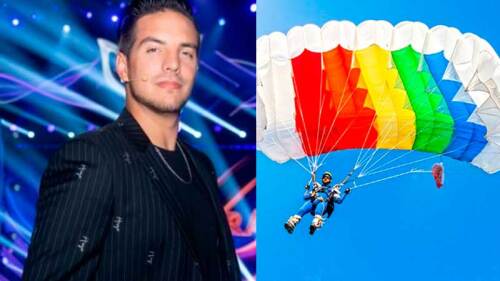 Vadhir Derbez da detalles del aparatoso accidente en paracaídas que sufrió: “pudo haber sido fatal”