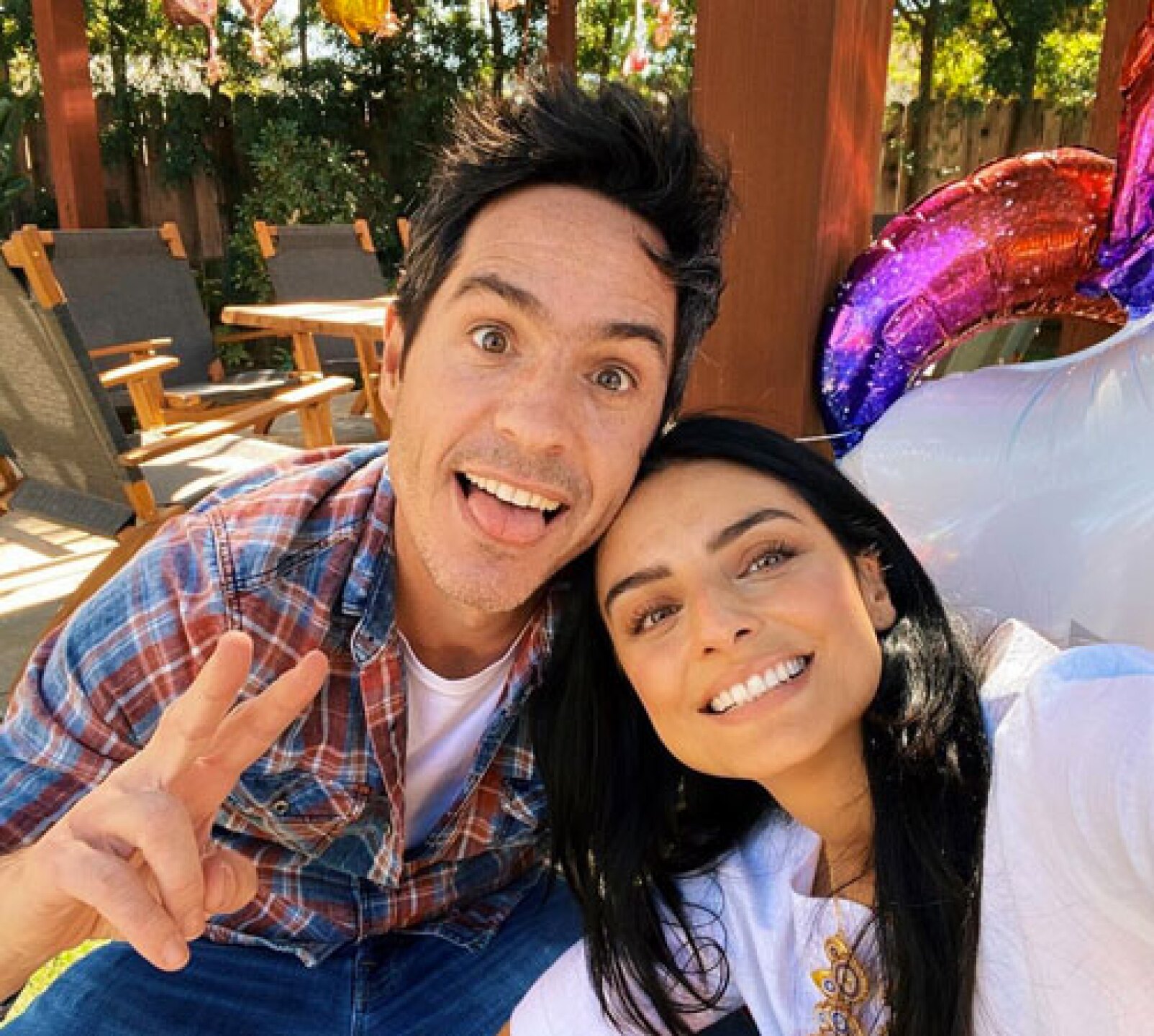 Aislinn Derbez y Mauricio Ochmann pasan tiempo juntos