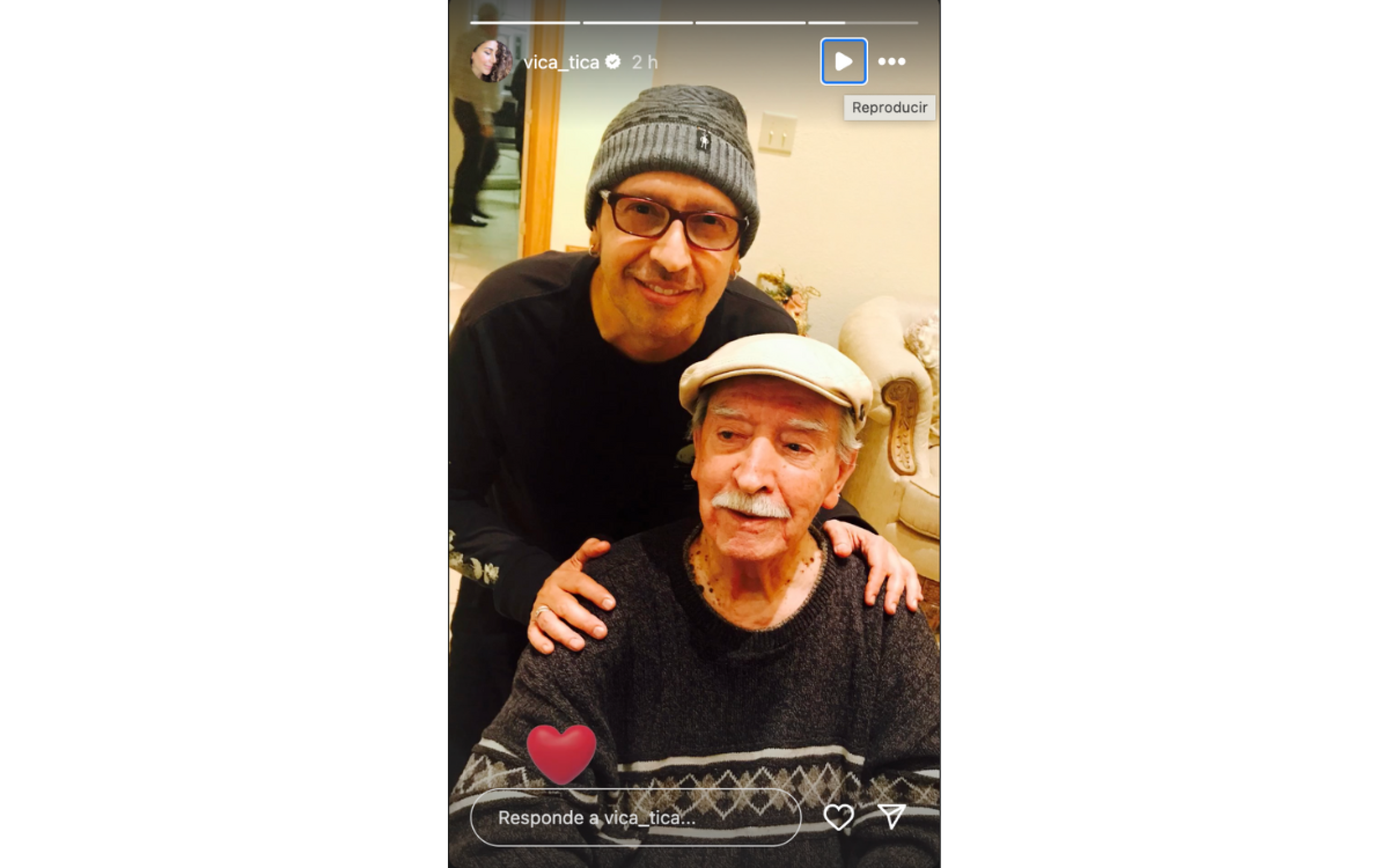 Memo del Bosque y Vica Andrade