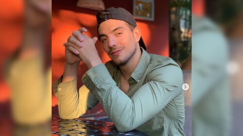 Vadhir Derbez con una de sus ex.